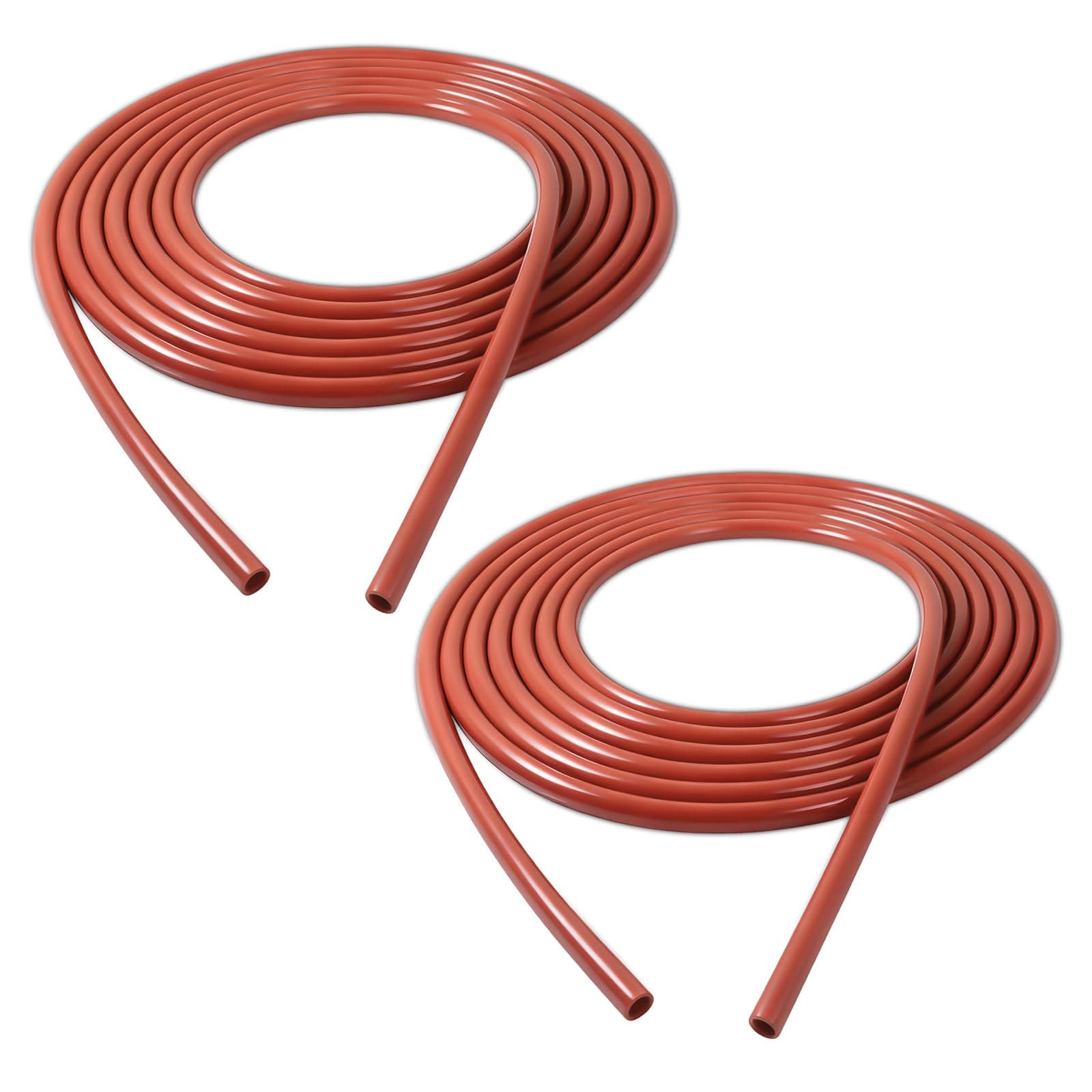 2 Pcs 79-21491-83 Tubing Hose for Furnace Pressure Switches Compatible with Rheem Ruud Weatherking - 3/16" ID x 180" Furnace High Temp Tubing Parts for Repairing, Trimmable to Fit
