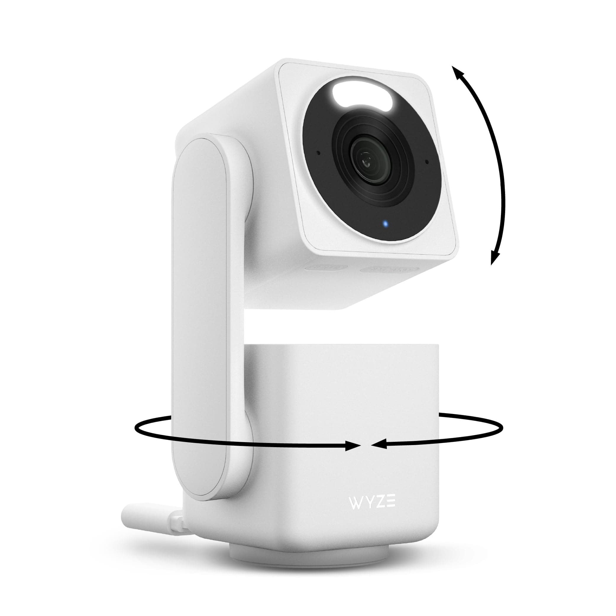 WYZE Cam Pan v4, 4K Smart Security Camera, AI Indoor/Outdoor Cameras for Home Security, Color Night Vision, 360° Pan/Tilt/8 x Digital Zoom, 2.4G & 5G, Works with Alexa & Google Assistant
