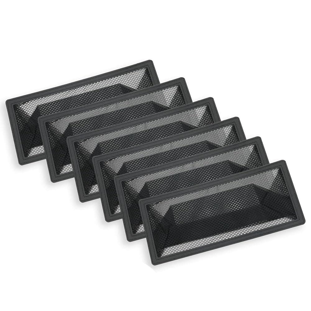 pizarra Floor Register Trap AirVent Filter Mesh Catcher Keeps Bugs, Coins, Pet Hair, Food Out (4x10In)