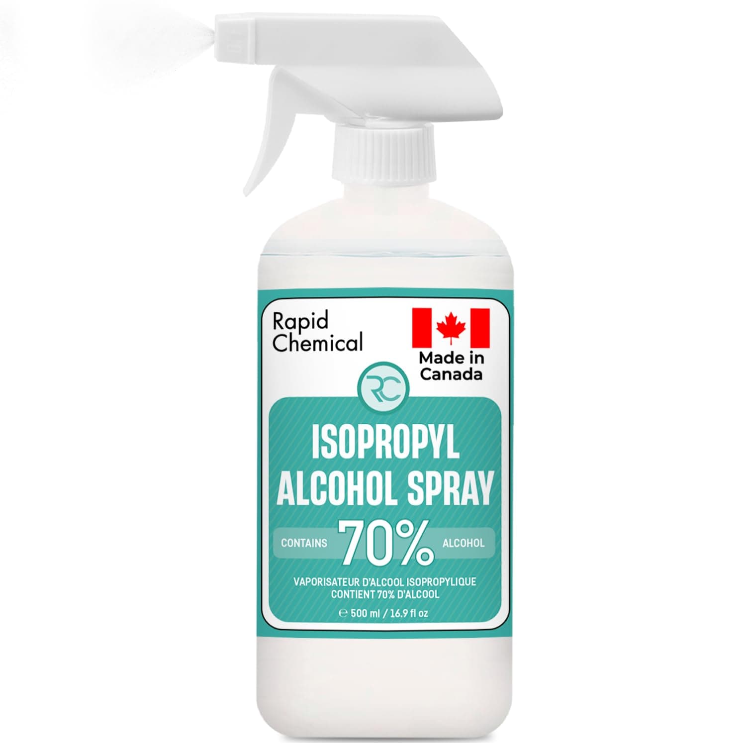 70% Isopropyl Alcohol Spray — Rubbing Alcohol — 70 Percent (500ml)