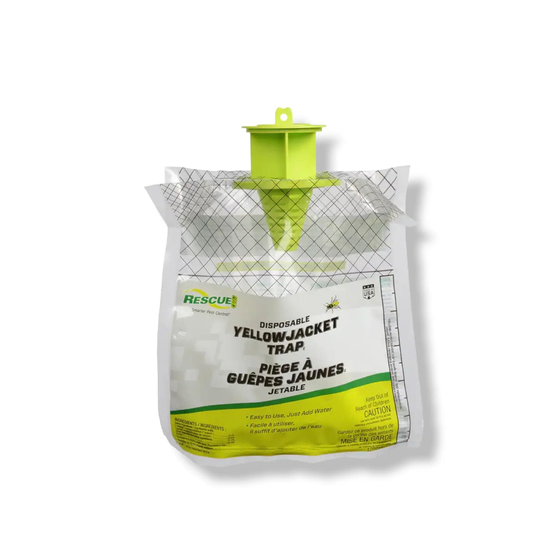 Disposable Rescue Yellowjacket Trap YJTD-E for East of The Rockies (Pack of 3) by Rescue