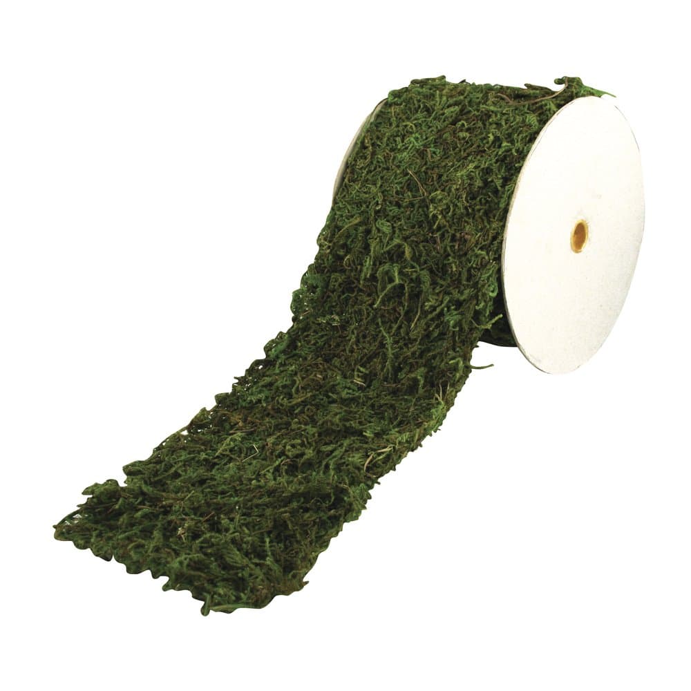 Rayher 5531800 Moss Ribbon 10 cm Wide by 200 cm Long