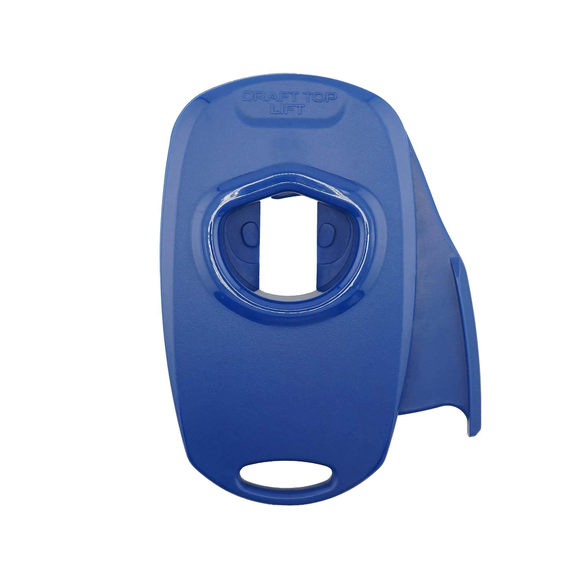Draft Top Universal Lift – As Seen on Shark Tank | Safe Topless Can Opener for Beer & Cocktails | Works on 7.5-19.2oz Cans | Smooth Edge Design | Ultimate Bar Tool (Black & Grey)