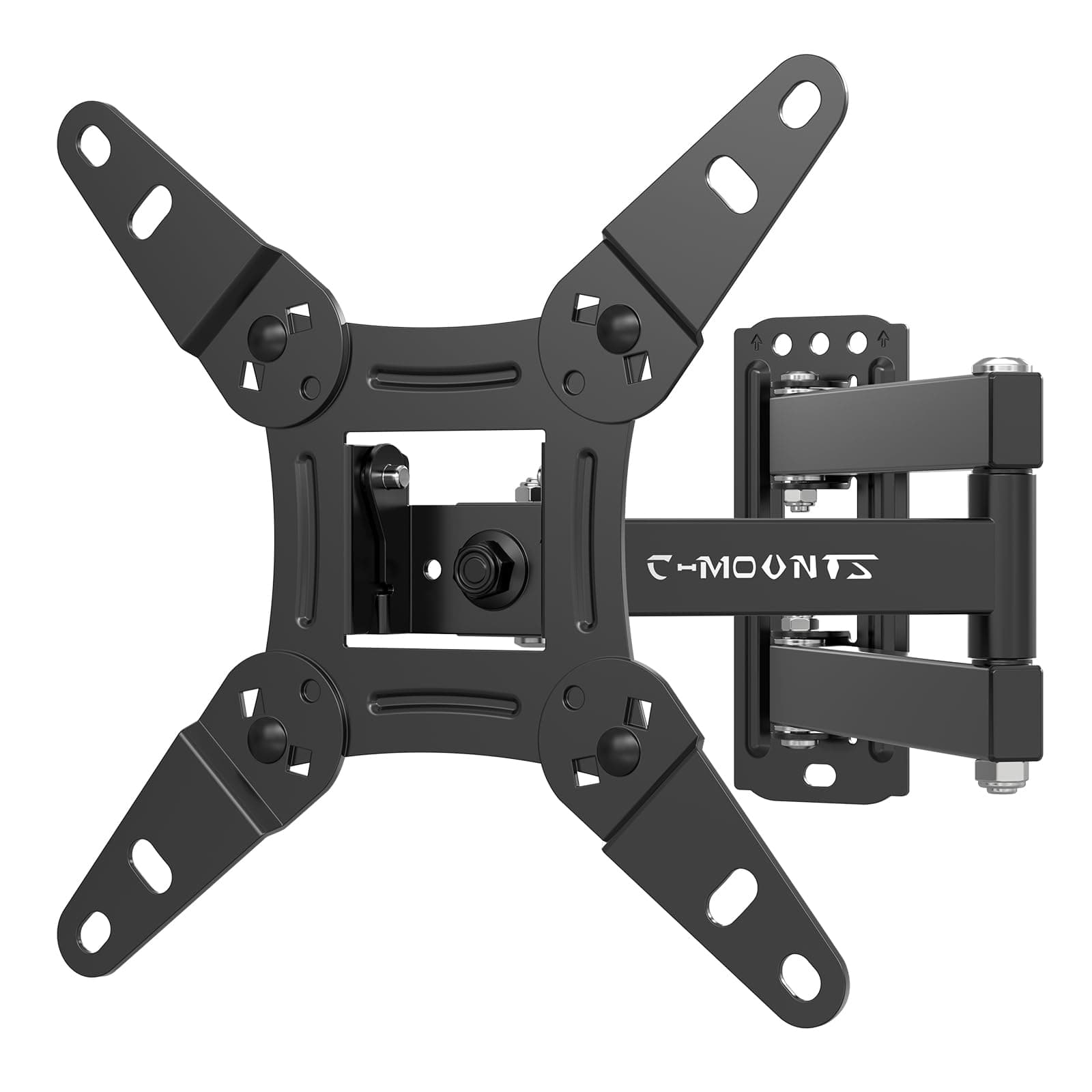 C-MOUNTS Full Motion TV Wall Mount for 13-42 Inch Flat/LED LCD TVs/Monitors