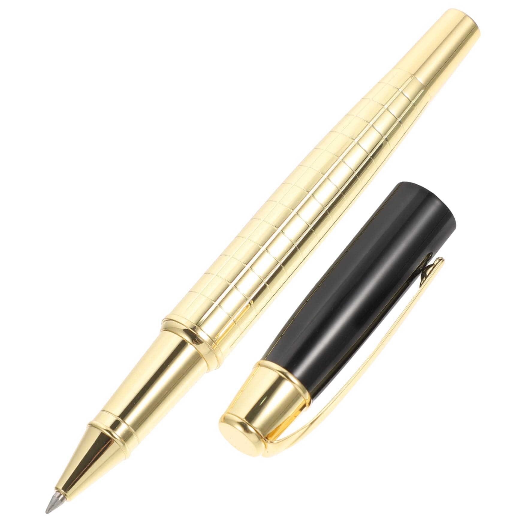 Parliky Luxury Gel Ink Pen for Business and Office Use Fine Tip Signing Pen Elegant Present for Professionals and Executives Pens with Lid for Smooth Writing