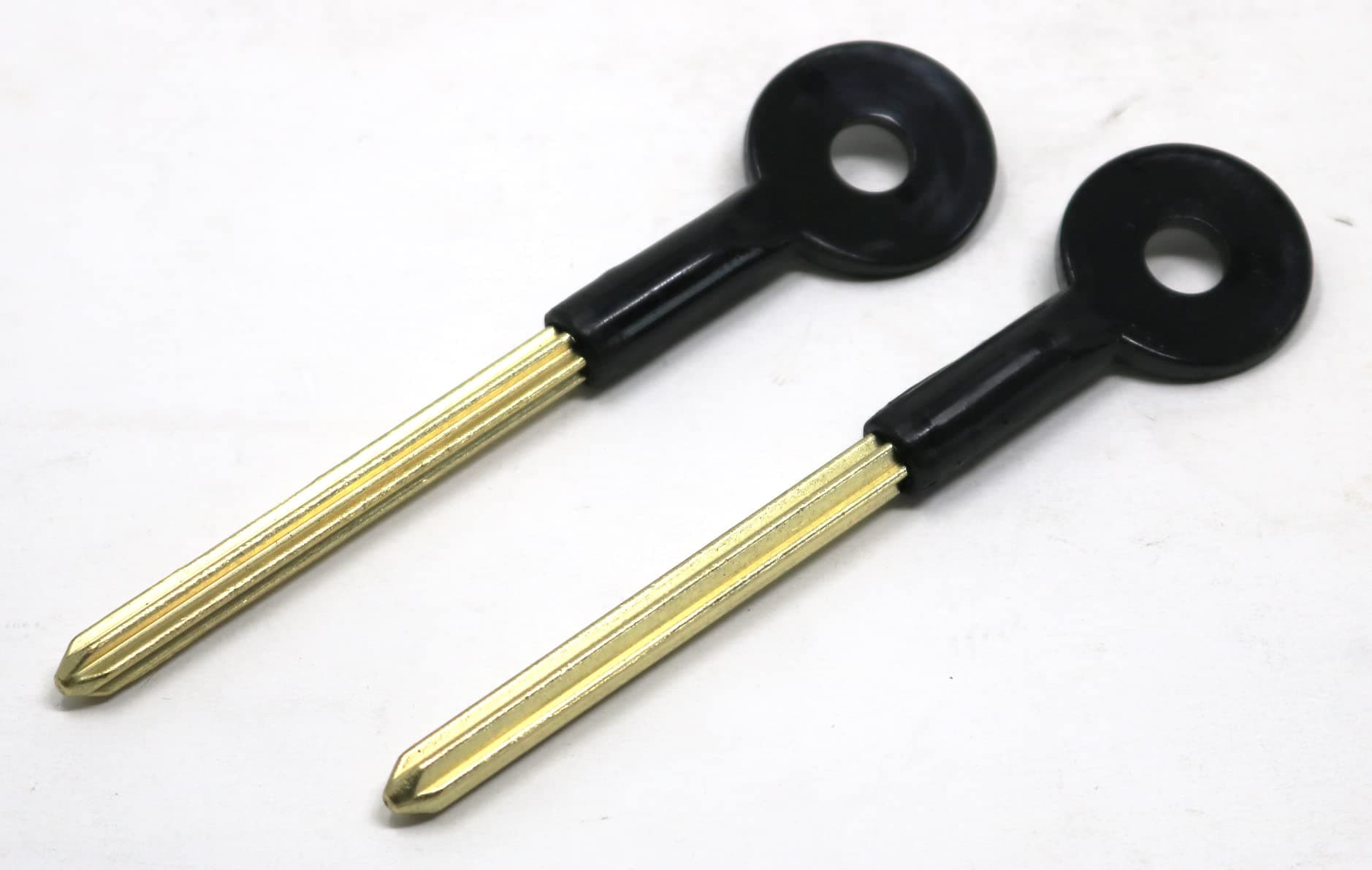 fiXte Lot de 2 verrous universels extra longs en laiton pour portes et fenêtres 110 mm Longueur 60 mm