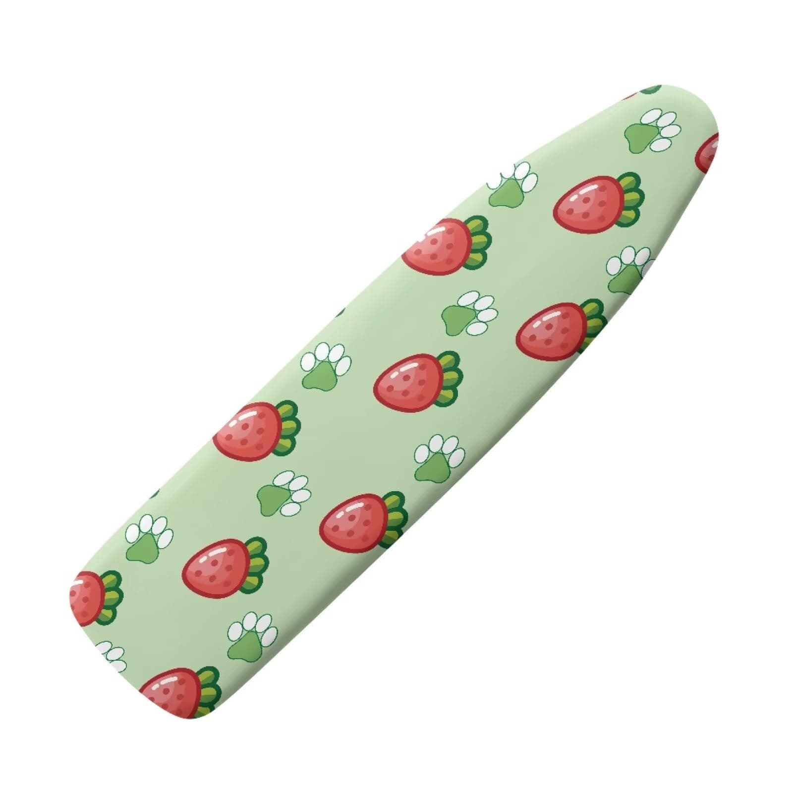ZCFYGDX Strawberry Print Ironing Board Cover Pad, Resist Scorching & Staining, Easy to Install Resistant Elastic Edges, 3 Nylon Buckle Straps Fasteners, Protective Scorch Cloth Covers Size-2XL