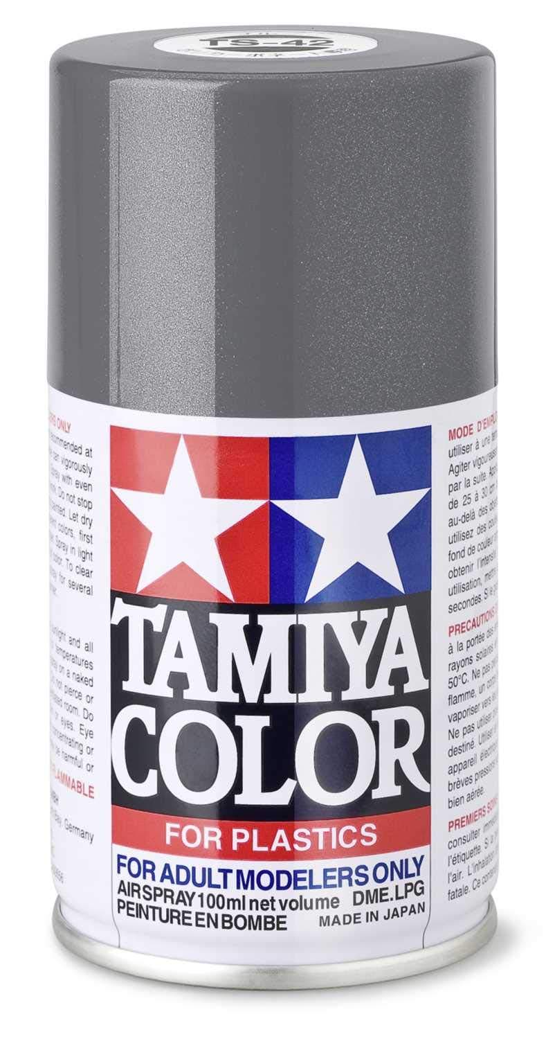 TAMIYA Spray Lacquer TS-42 Lt Gun Metal TAM85042 Lacquer Primers & Paints