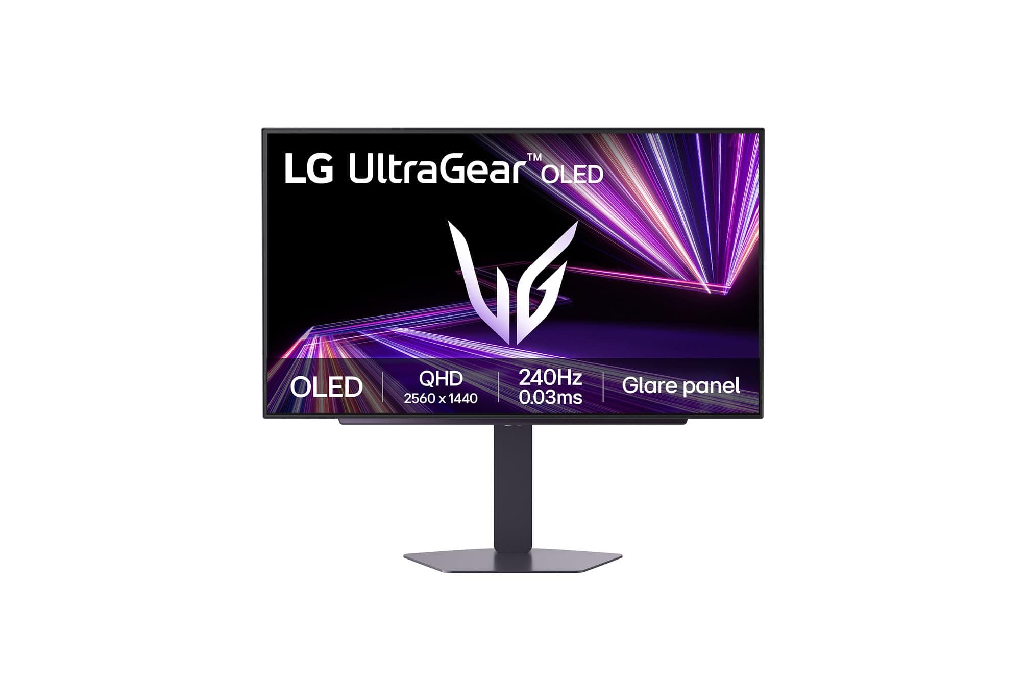 LG Ultragear™ 27GX704A-B.AEU (27 Zoll) WQHD OLED Gaming-Monitor, 240Hz, AMD FreeSync™ Premium Pro, DisplayHDR™ True Black 400, 2X HDMI 2.1, Schwarz
