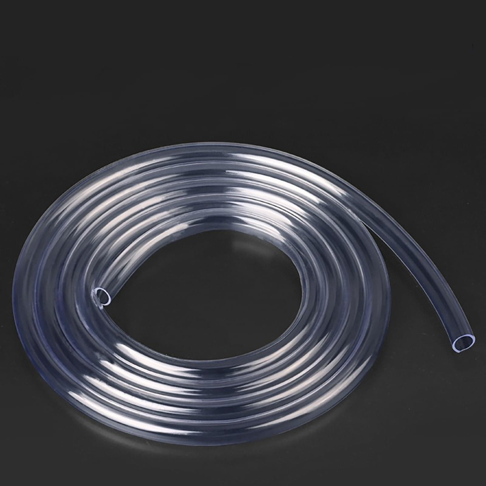 Coavoo PVC Tubing Pipe Hose Tube, ID 2mm OD 3mm L 12 Meters 39.4ft Clear Soft Flexible Plastic Air Water Pipe Tube for Home Garden Watering Pump Transfer