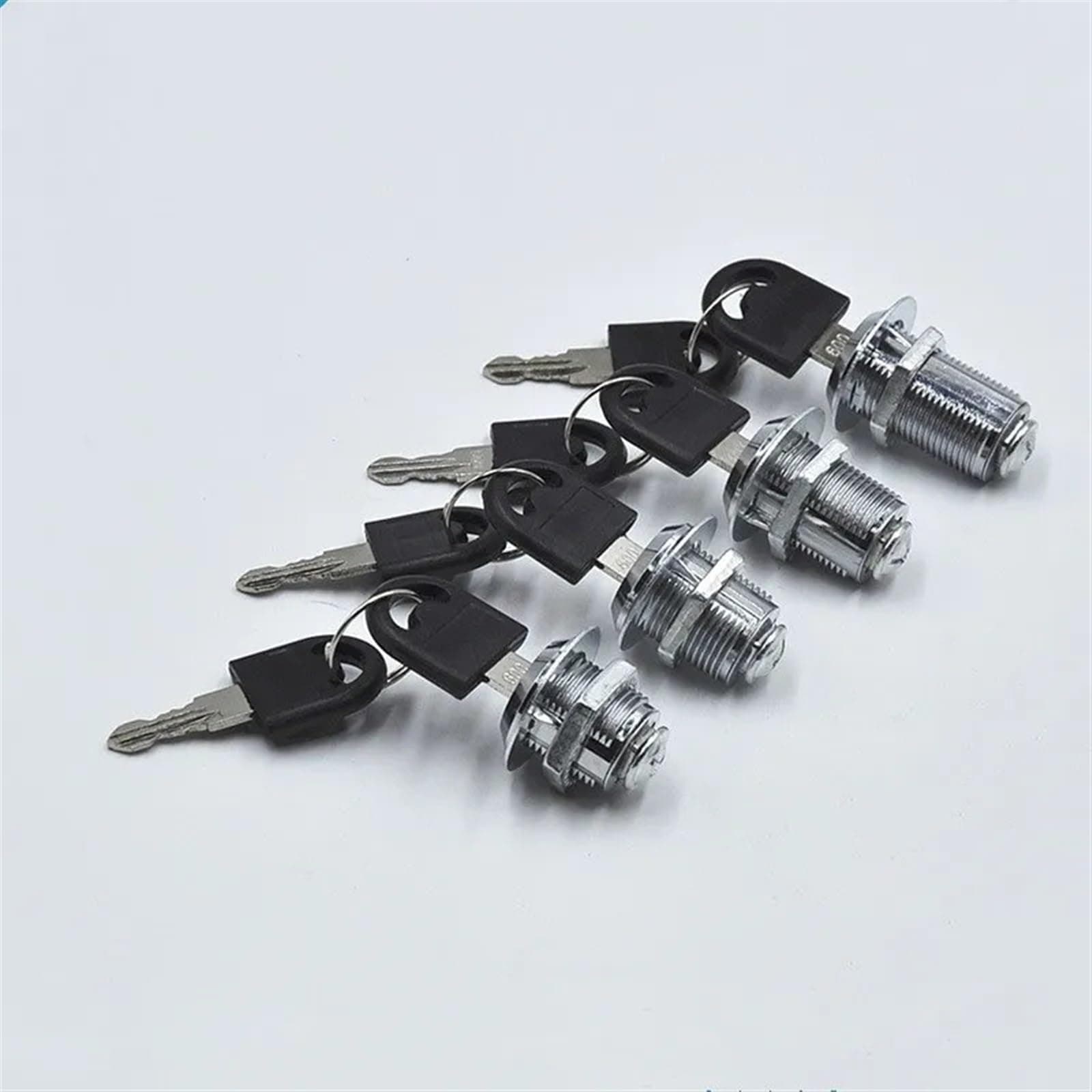 Drawer Locks with 2 Keys Lock Furniture Hardware Door Cabinet Lock for Office Desk Letter Box Cam Locks 16mm 20mm 25mm 30mm 1Pcs(16mm)
