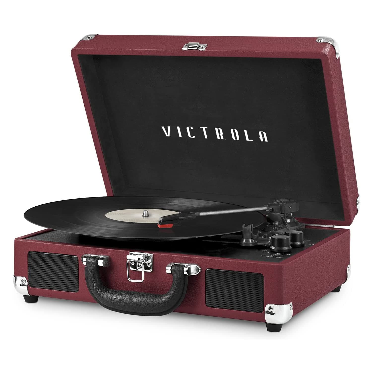 Victrola Journey - Bluetooth Suitcase Record Player - Marsala