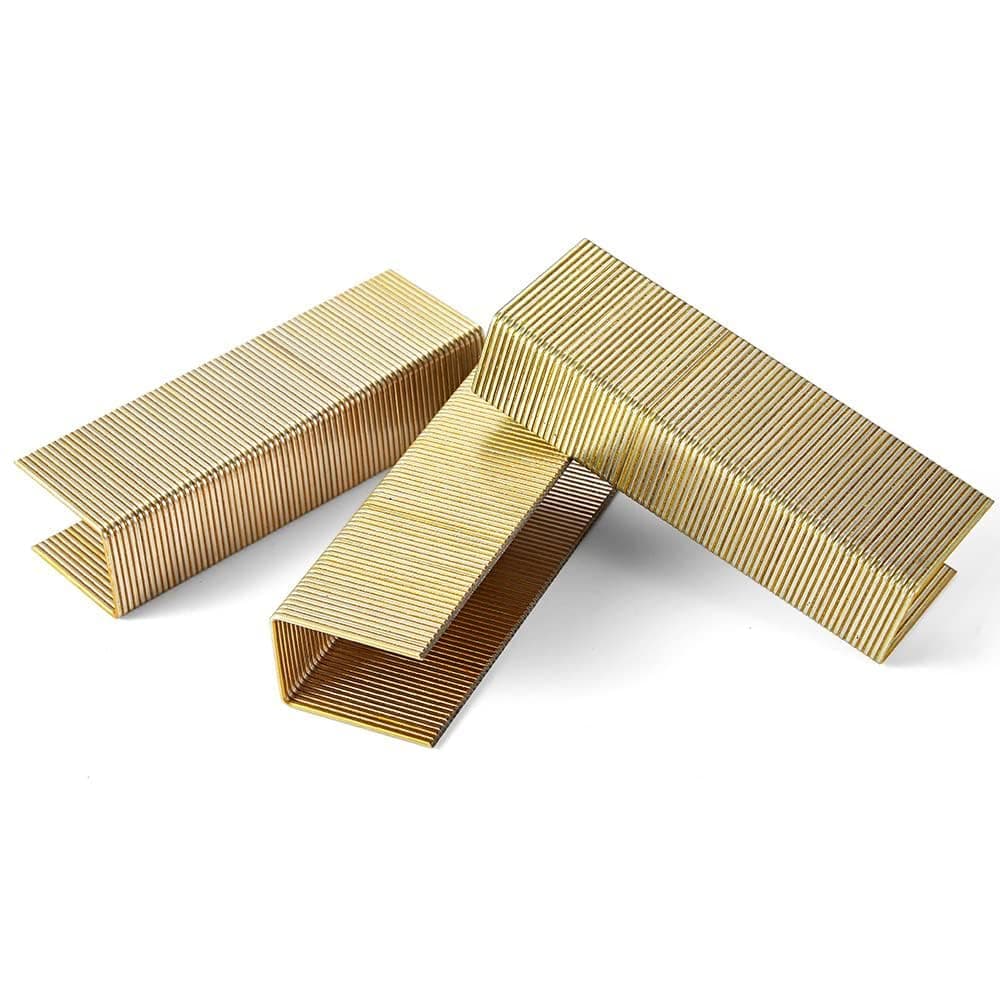 meite 16 Gauge 1 Inch Wide Crown Staples, 1-1/2" Leg P Type, 10,000 PCS