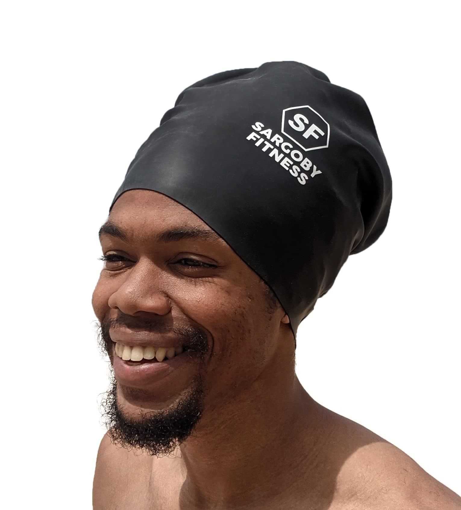 Sargoby Fitness Swim Cap for Dreadlocks and Braids Designed for Voluminous and Bulky Hairstyles Like Dreadlocks Braids Dreads Locs and Afros
