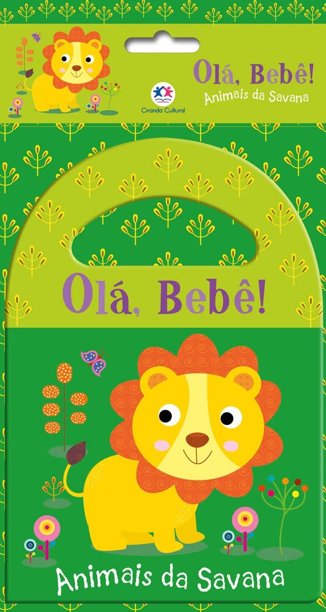 Ola Bebe!: Animais da Savana - Livro de Banho