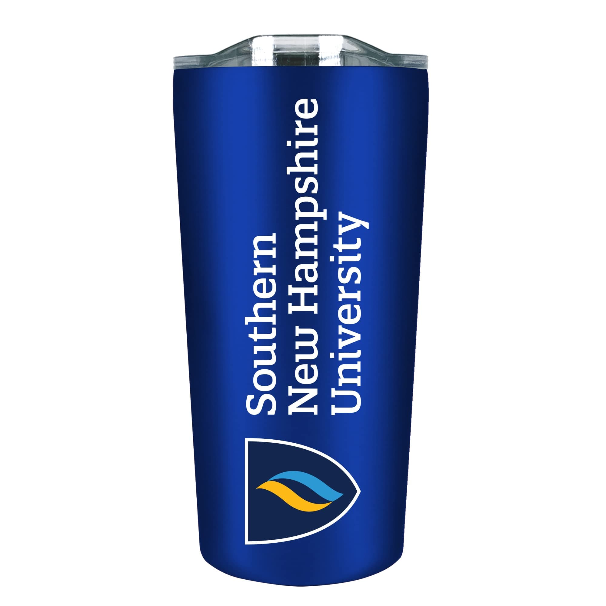 The Fanatic Group Southern New Hampshire University Double Walled Soft Touch Tumbler, Design-1 - Blue