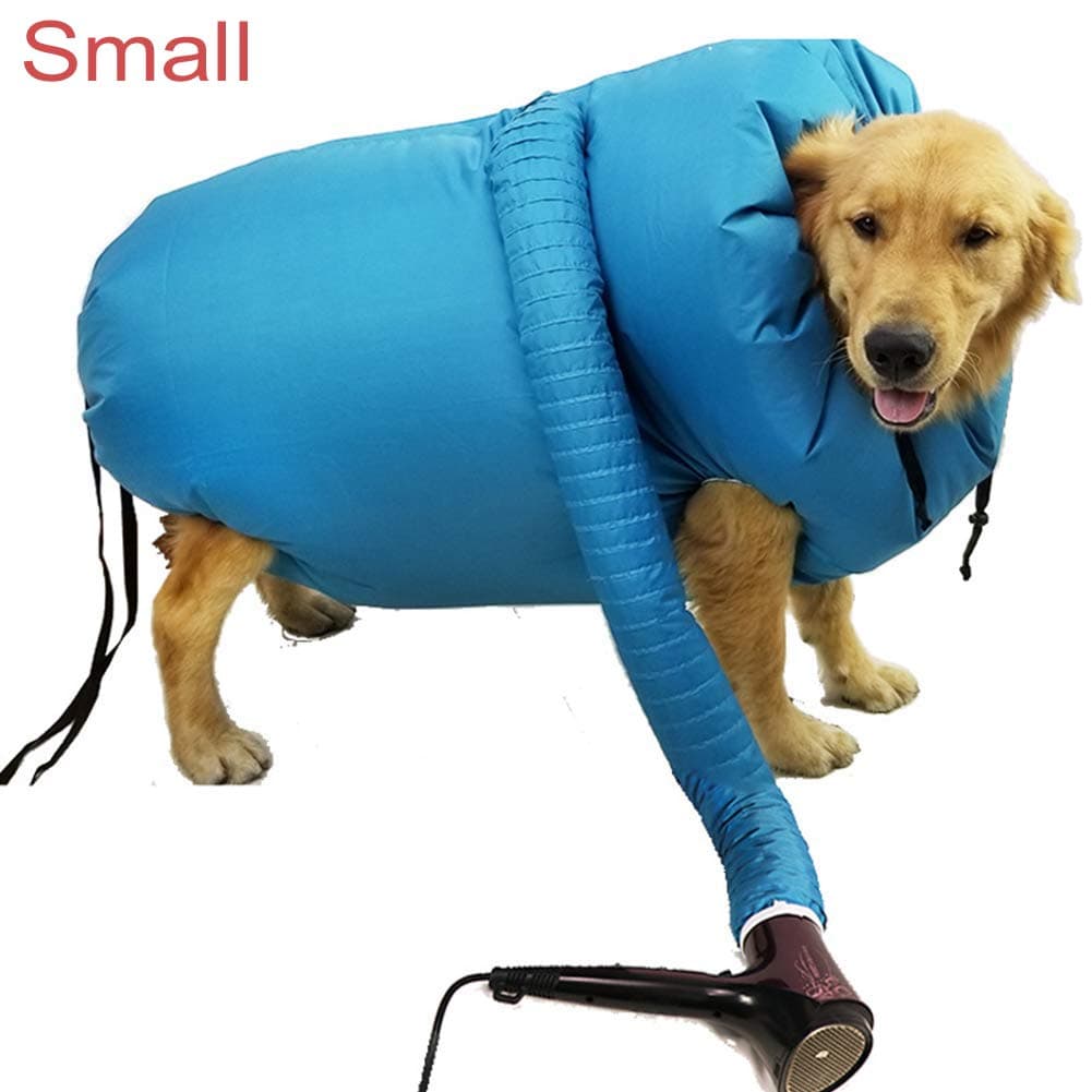 Emoly Pet Dog Dryer, Protable Fast Easy Blower Professional Tool Hair Pet Low Noise Puff and Fluff Bath Grooming - Small