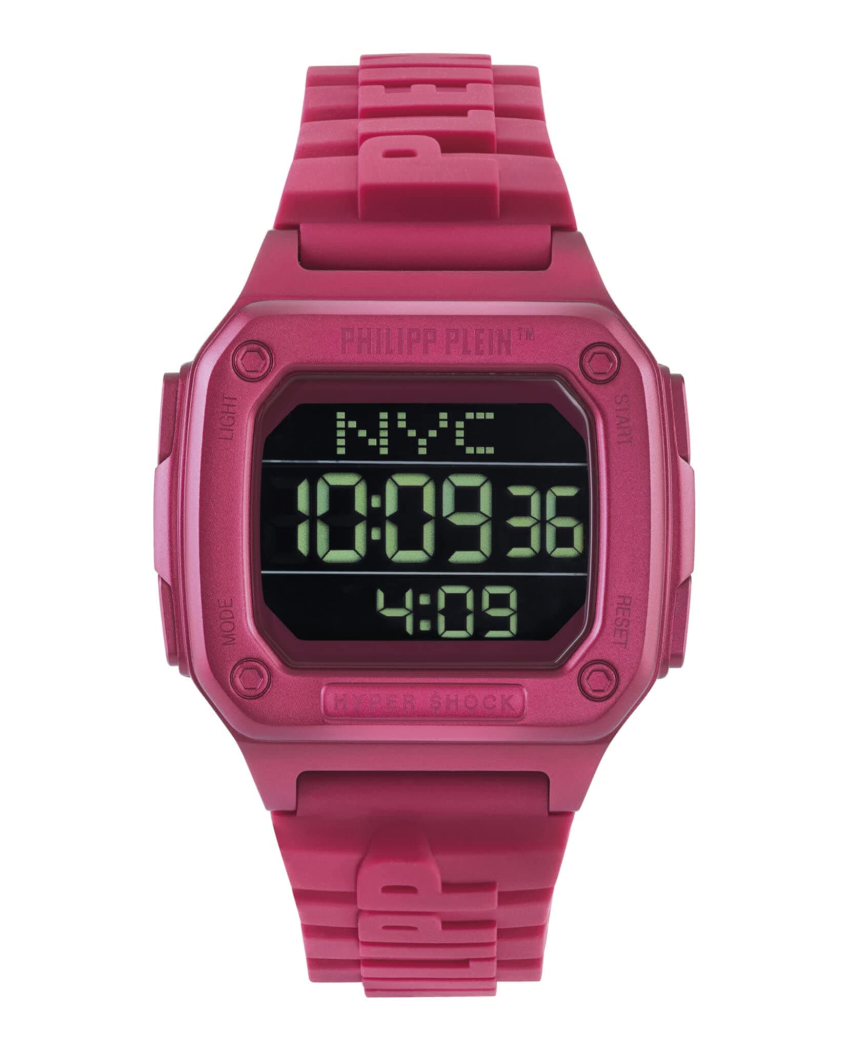 Philipp Plein Mens Digital Quartz Watch Hyper $Hock