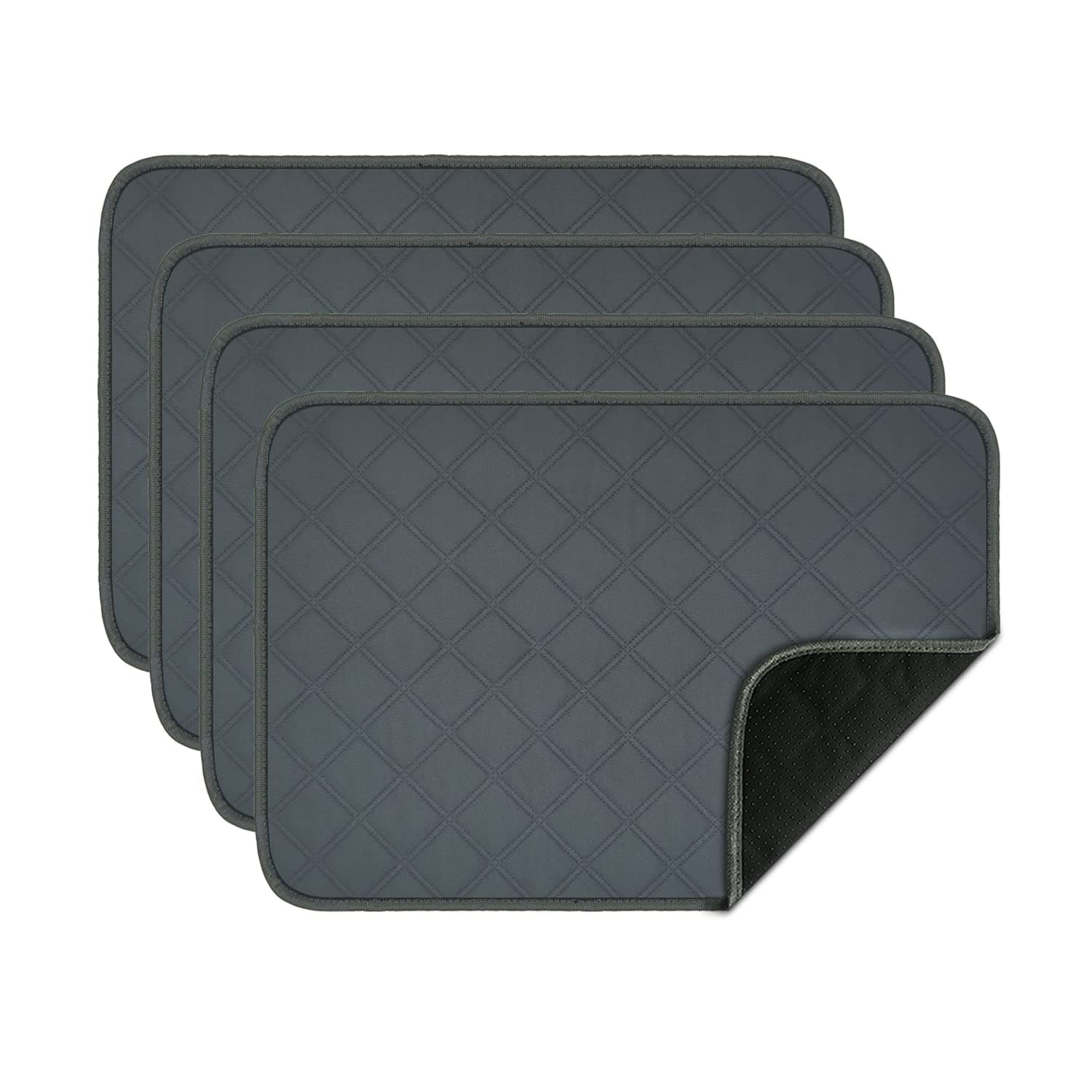 RIOUSSI Reusable Pee Pads for Dogs, Puppies. Washable, Absorbent, Leakproof