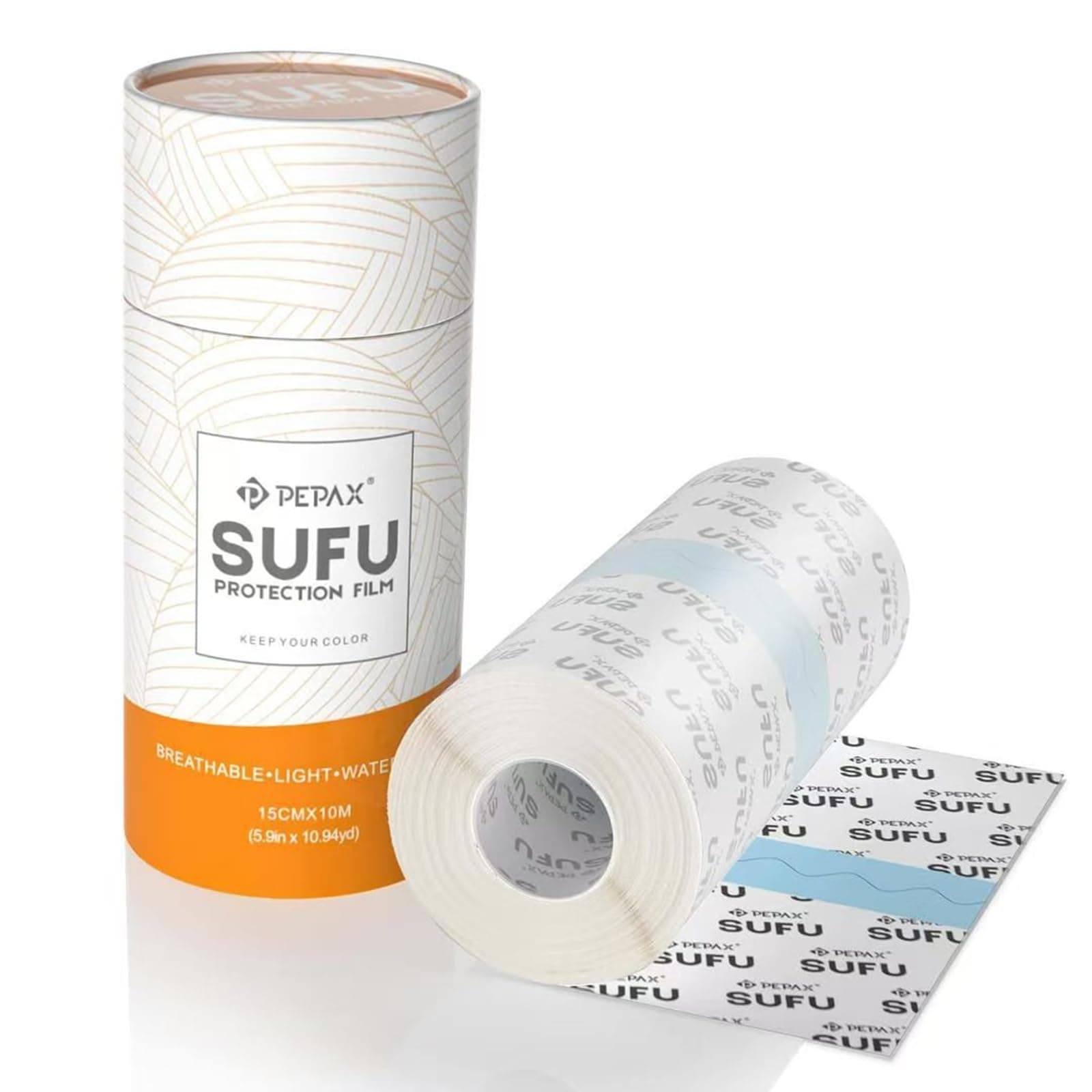 Tattoo Aftercare Bandage - Second Skin Tattoo Cover 6in x 10 Yard Tattoo Cover Up Waterproof Tattoo Cover Up Tape Patch for Tattoo Initial Healing and Skin Repair Adhesive Tattoo Supply Aftercare