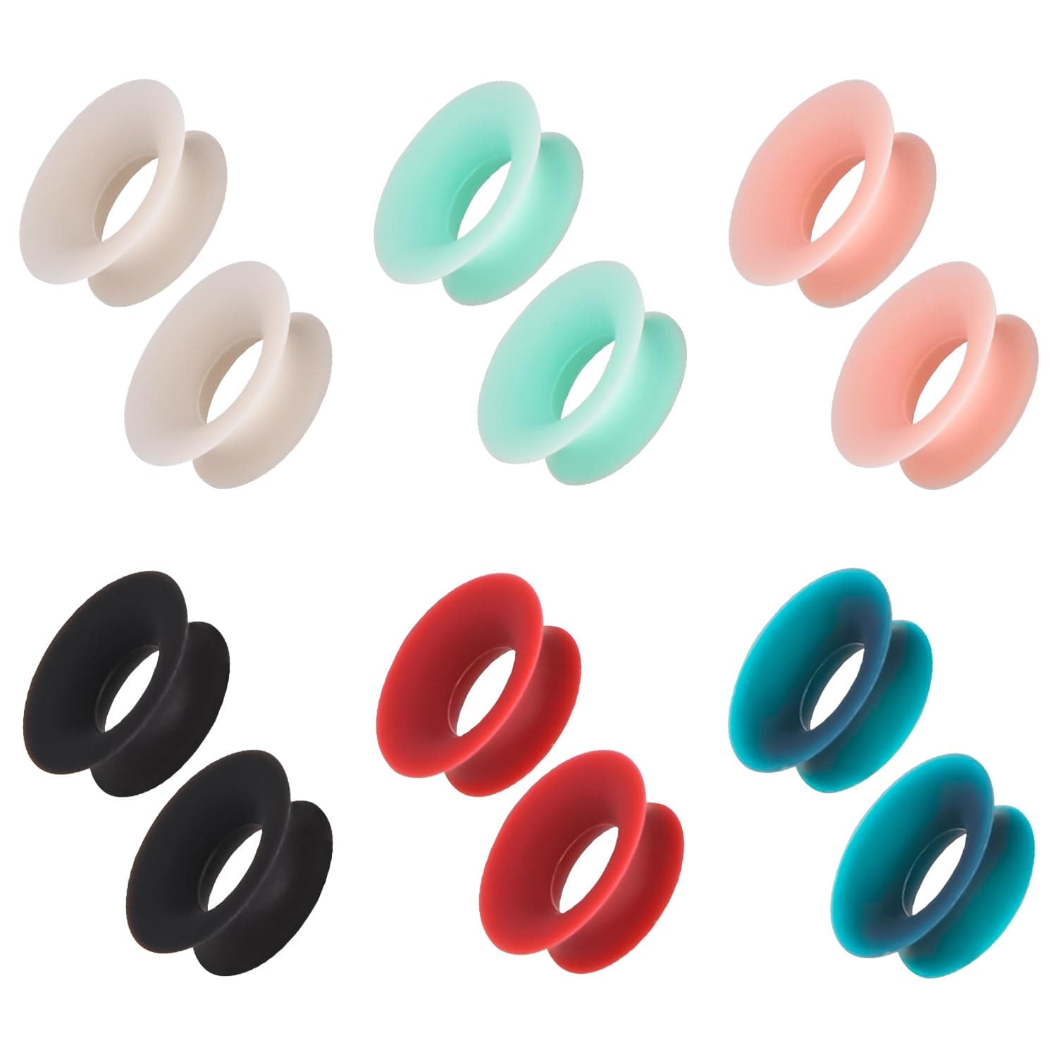 12pcs Mute Style Earplugs - Quiet Ear Plugs for Journey, Home, Office & Library