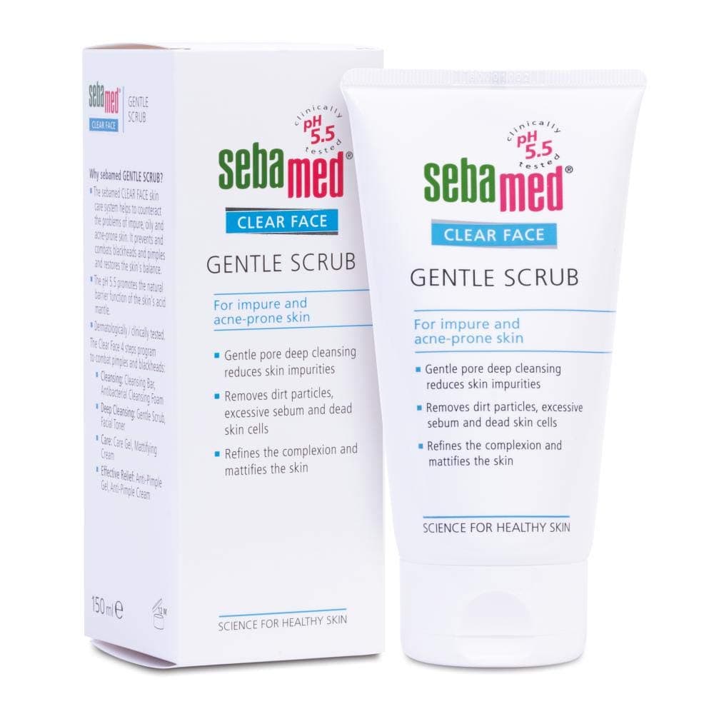 SEBAMED CLEAR FACE GENTLE SCRUB 150ml
