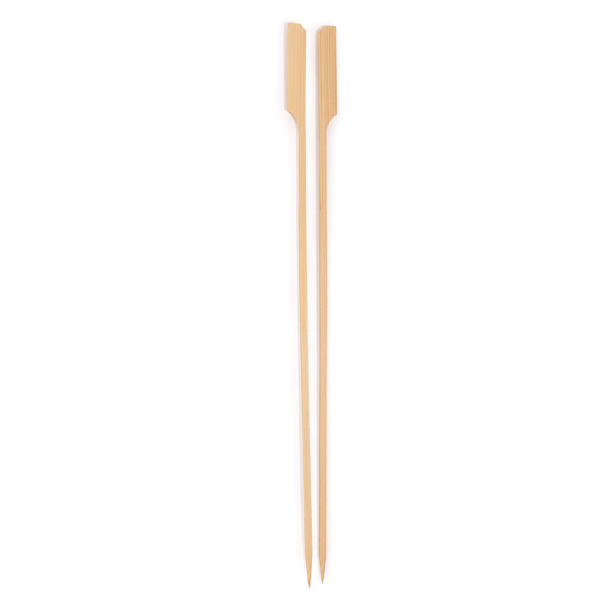 BambooMN 11.8" Bamboo Paddle Cocktail Fruit Sandwich Food Picks Skewers for Catered Events, Holiday's, Restaurants or Buffets Party Supplies, 1000 Pieces