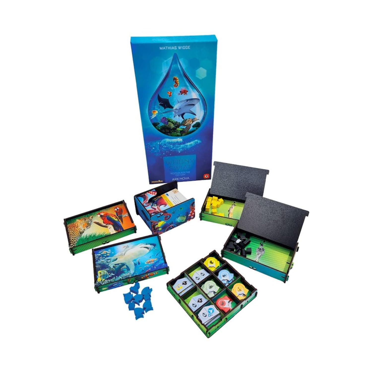 POLANDGAMES Insert: Ark Nova - Marine Worlds UV Print