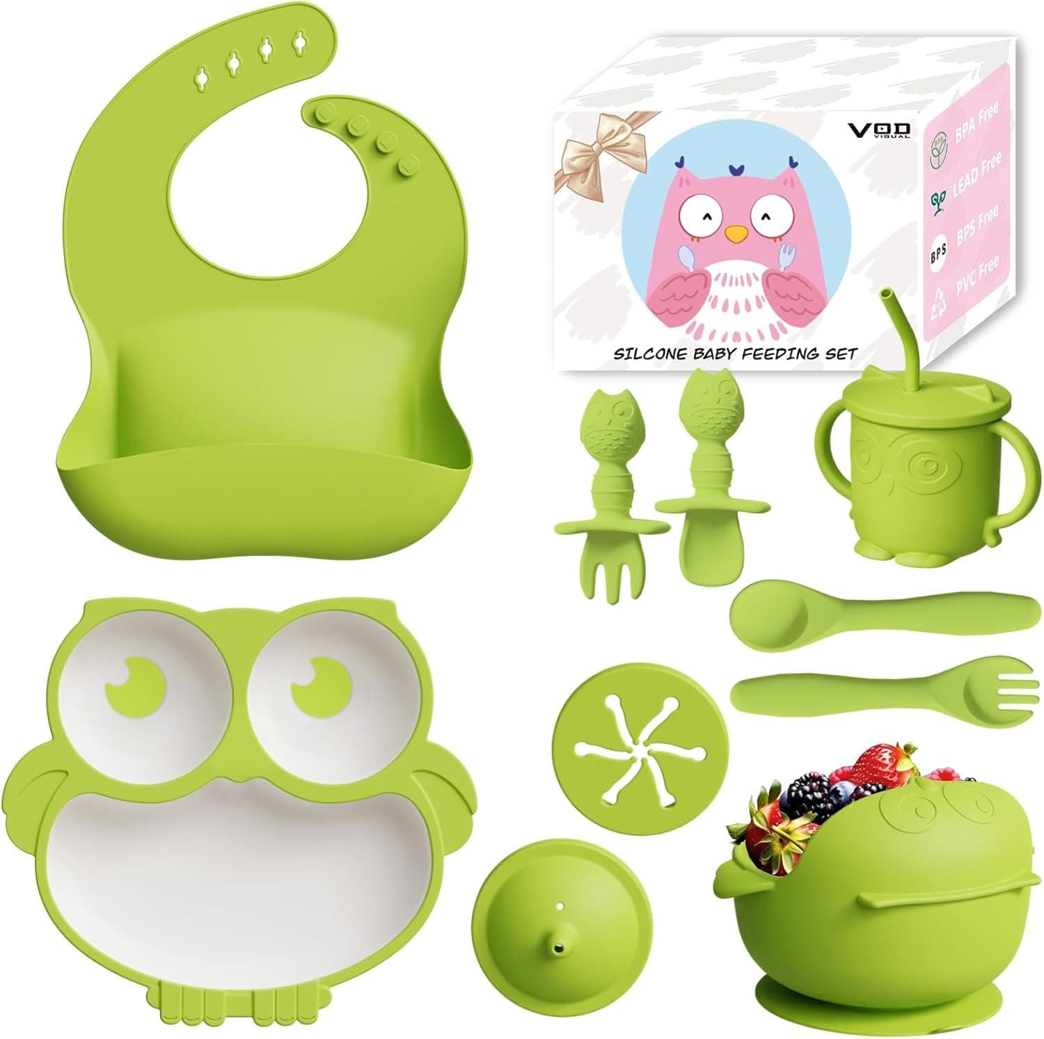 Baby Feeding Essentials, 10pcs Baby Led Weaning Supplie