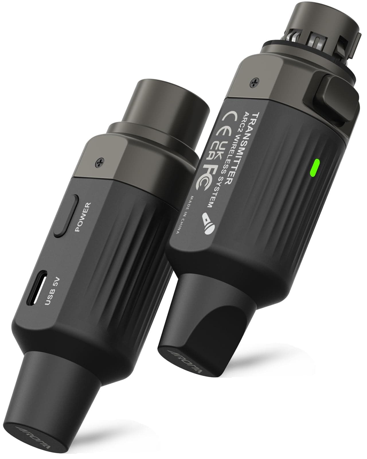 Ulumac Aroma UHF Wireless XLR Transmitter and Receiver for Dynamic Mic,ARC2