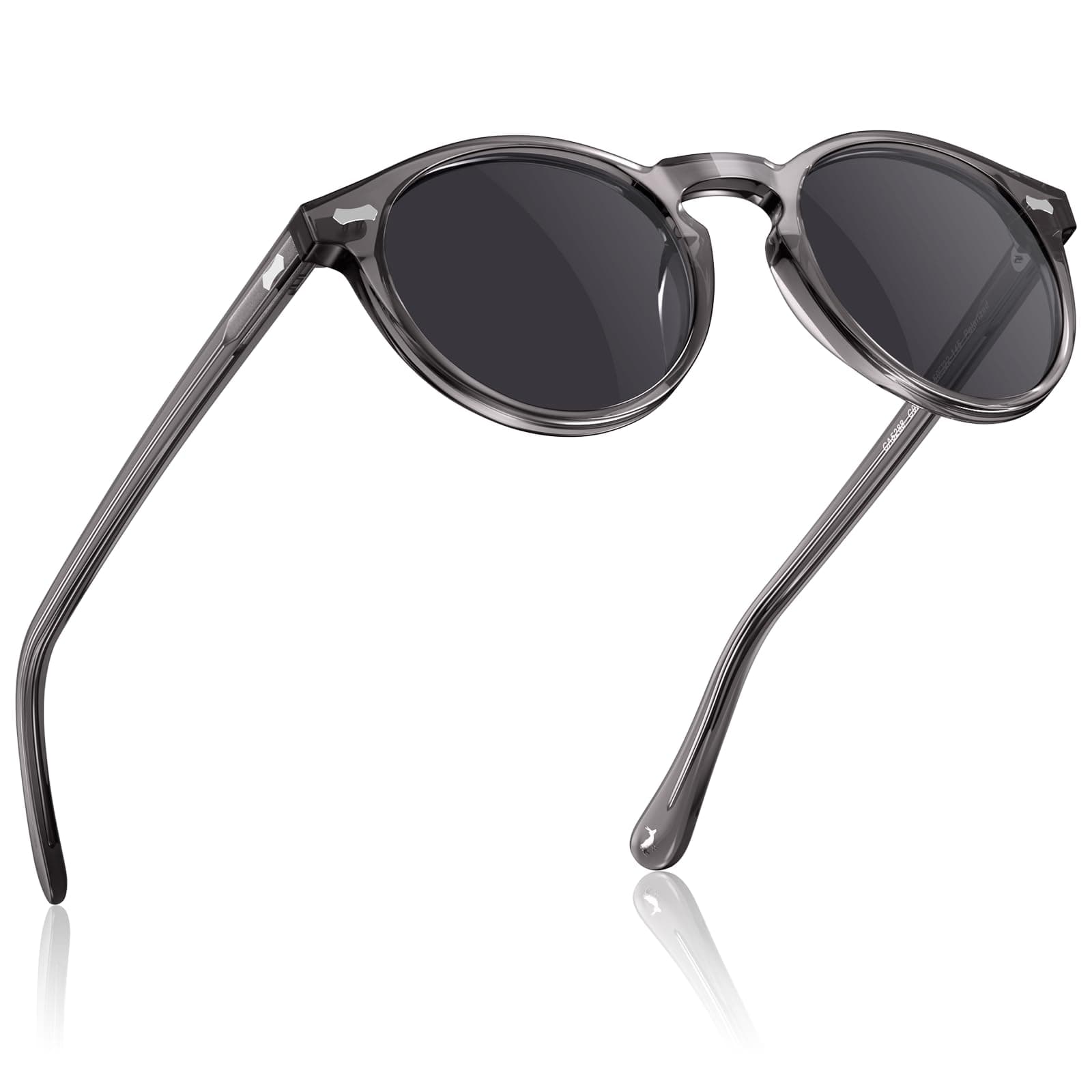 CARFIA Mens Sunglasses Polarised Vintage Eyewear UV400 Protection for Driving Travel