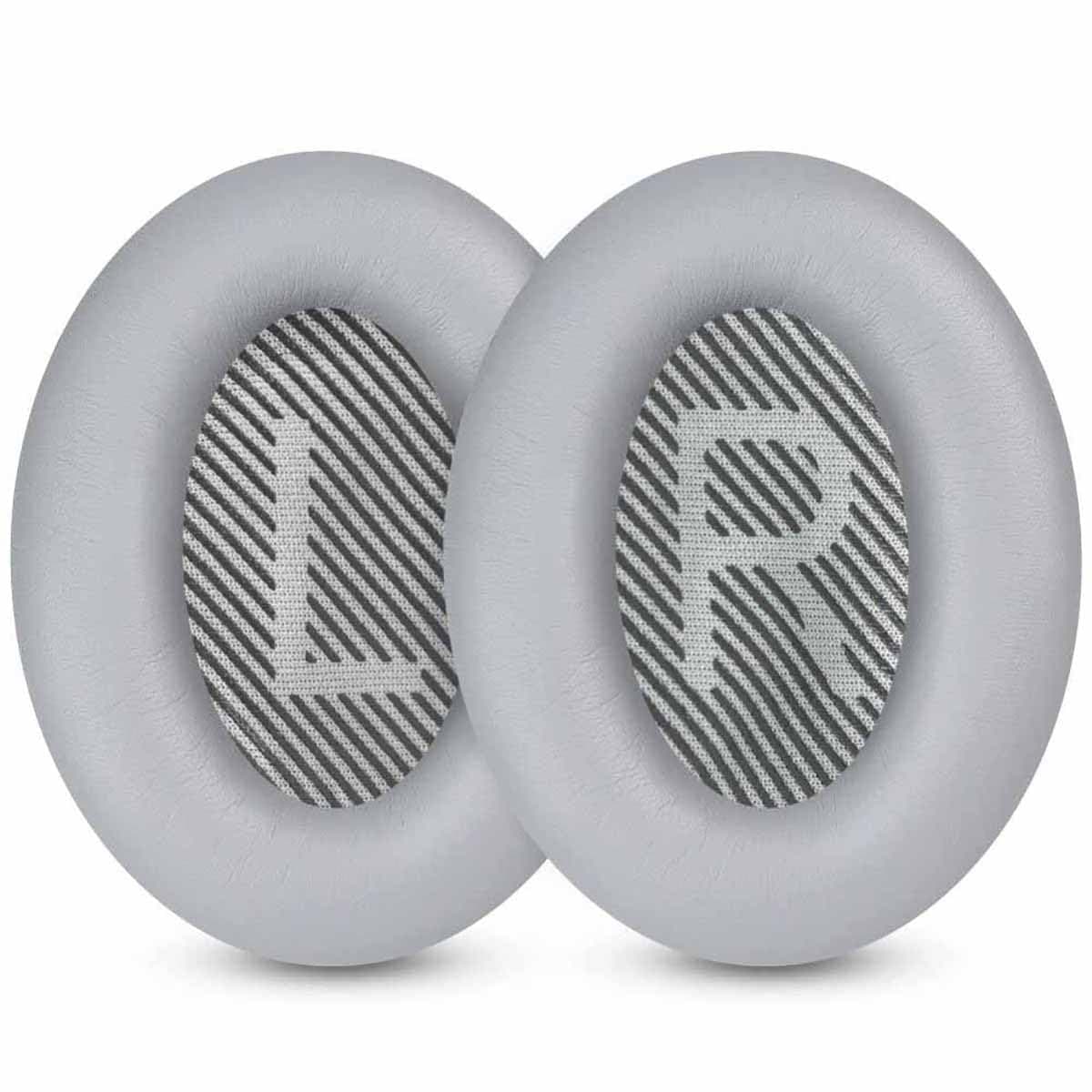 Ersatz Ohrpolster kompatibel mit Bose QuietComfort 35 & 35 ii (QC35 / QC35 II) – Premium Proteinleder & Memory-Schaum – Passend für SoundLink & SoundTrue Around-Ear, QC25, QC15, QC2, AE2/AE2i/AE2w
