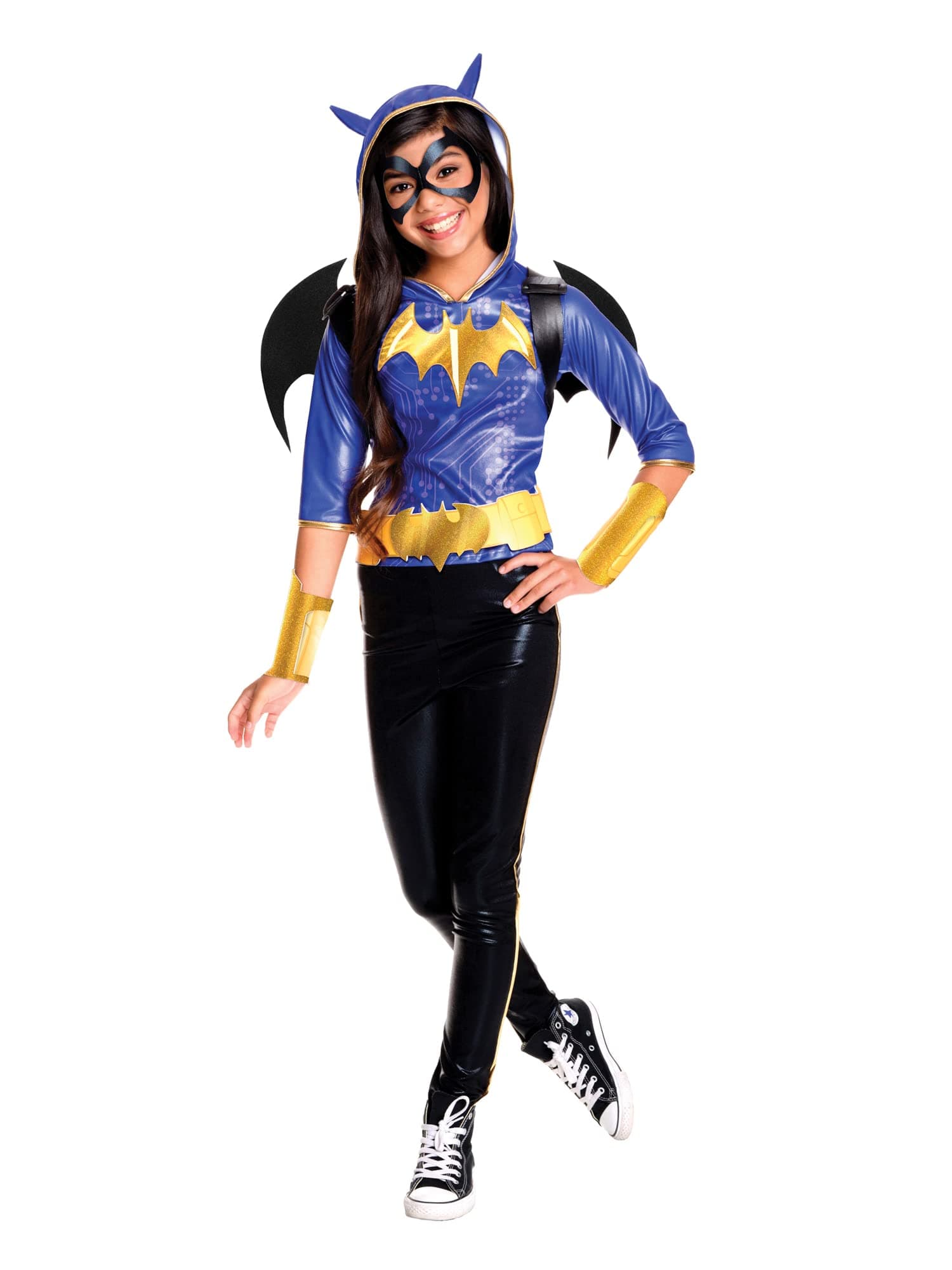 Rubie's Costume Co Kids DC Superhero Girls Deluxe Batgirl Costume, Small, Multi