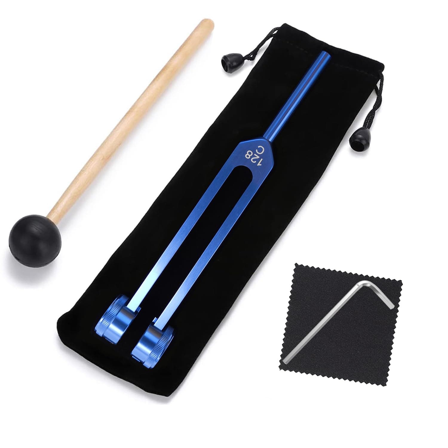 MoResolune 128 Hz Weighted Tuning Fork for Healing Sound Bath Instruments