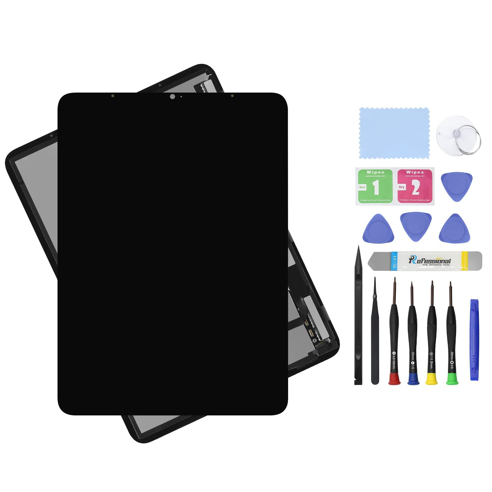 11" LCD Screen Replacement for iPad Pro 11 3rd 4th Gen 2021 2022 A2377 A2459 A2301 A2460 2022 A2435 A2761 A2762 A2759 Display OLED LCD Assembly Glass Touch Digitizer Premium Repair Kit
