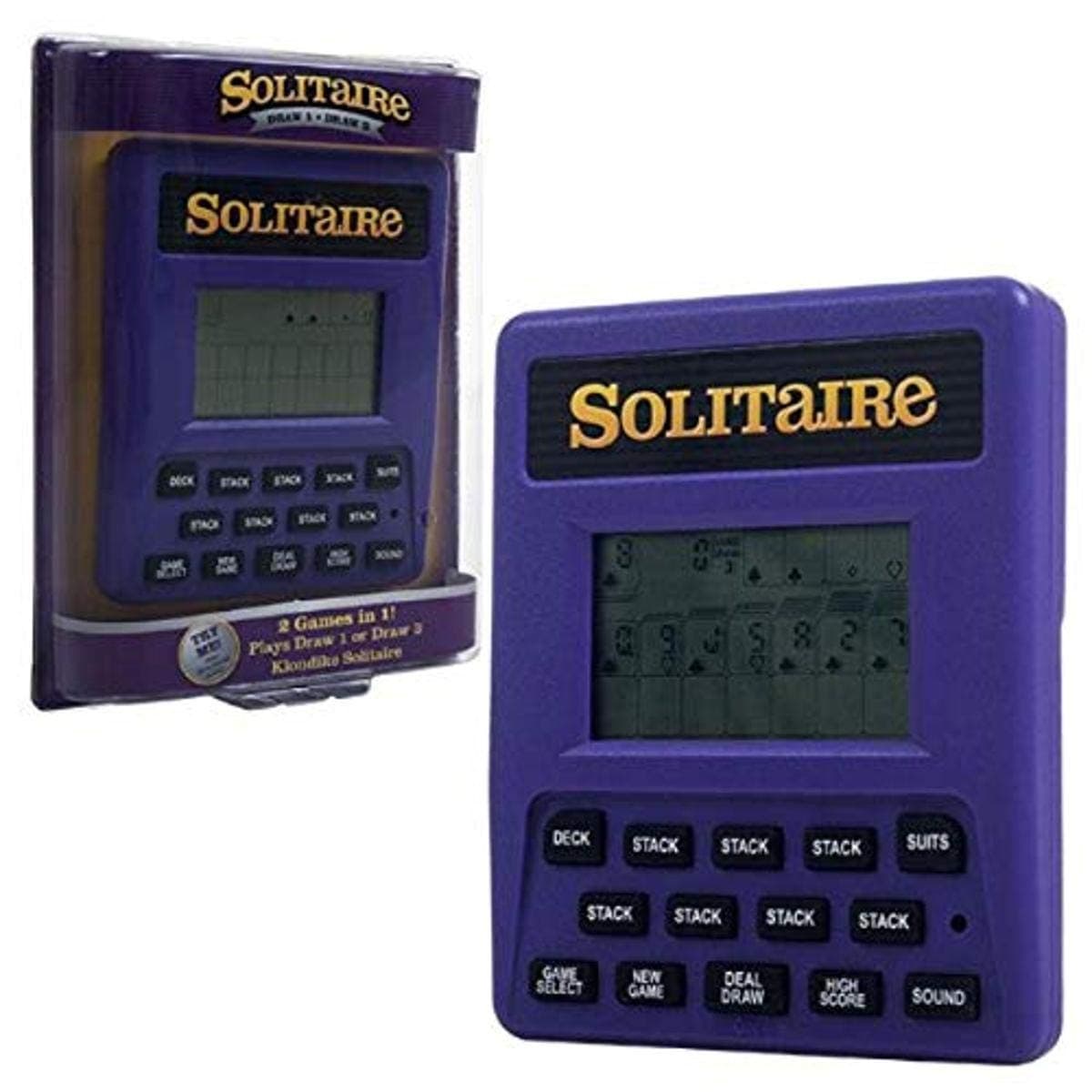 Trademark Poker Global Electronic Handheld Solitaire Game