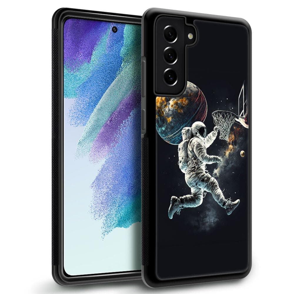 Pinsheng Case Compatible with Samsung Galaxy S23 FE,Universe Slam Dunk Phone Covers for Men/Women,Anti-Skid Soft Silicone Shockproof Protective Case Compatible with Samsung Galaxy S23 FE
