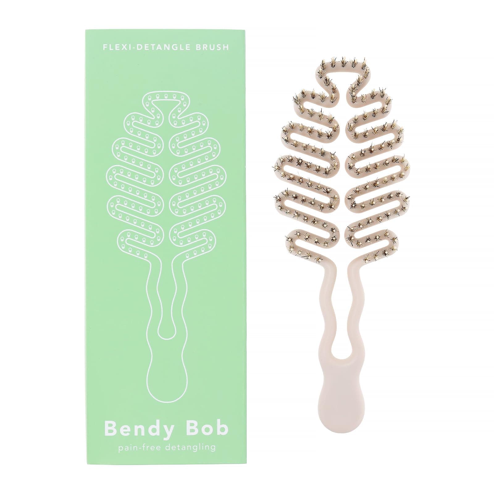 KISMETICS Detangle Hair Brush - boar bristles + nylon pins. Vented Detangler for Blow Drying, Hairbrush for Women, Men & Kids.Smoothes & Detangles All Hair Types.
