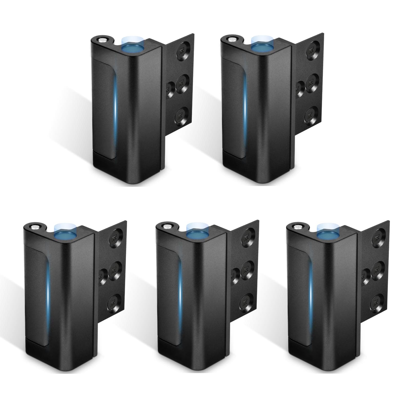 Steinwhale 5Pack Door Reinforcement Lock Home Security, Childproof Safety