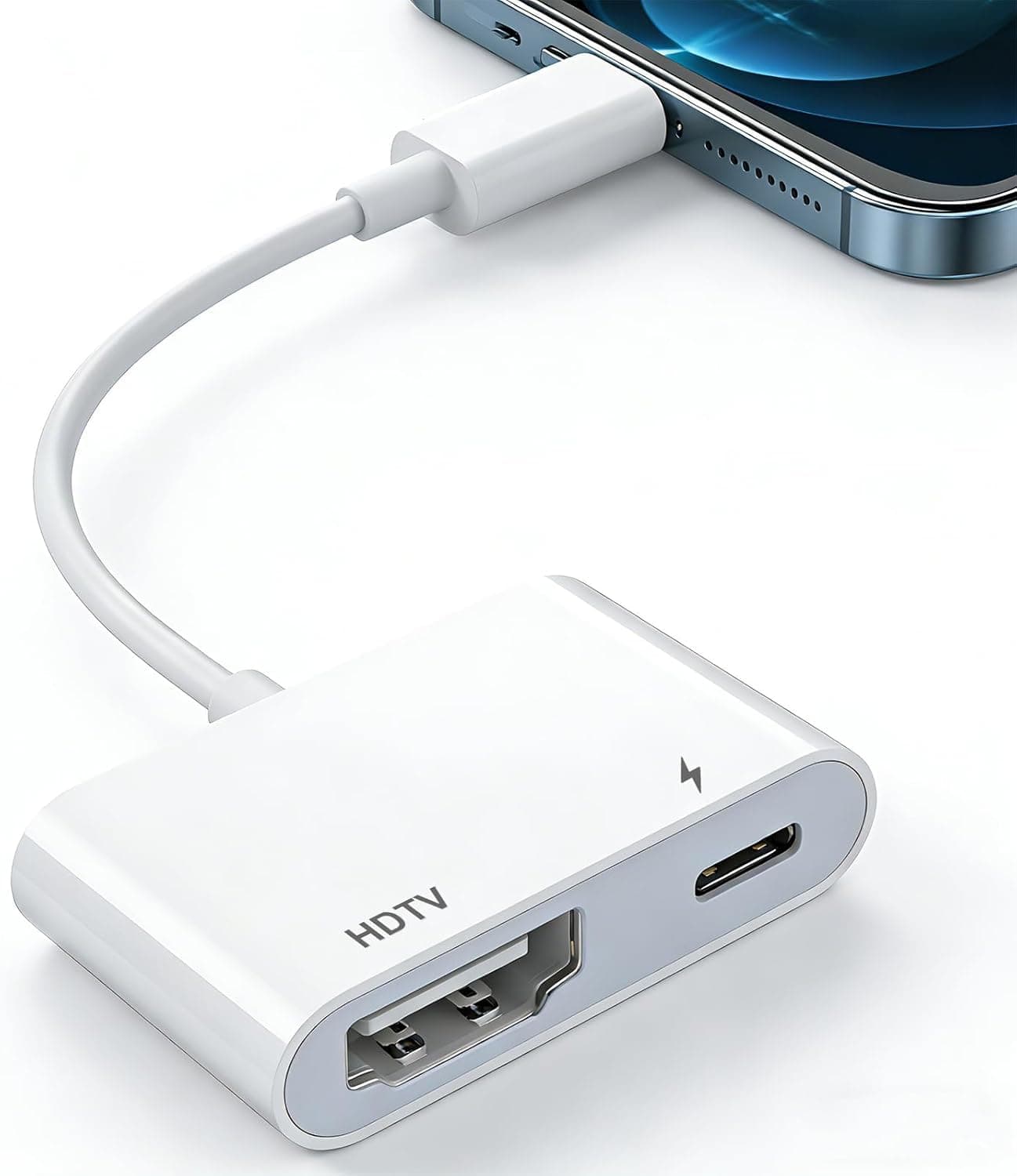 1080P Lightning to hdmi Adapter, Digital AV Dongle for iPhone