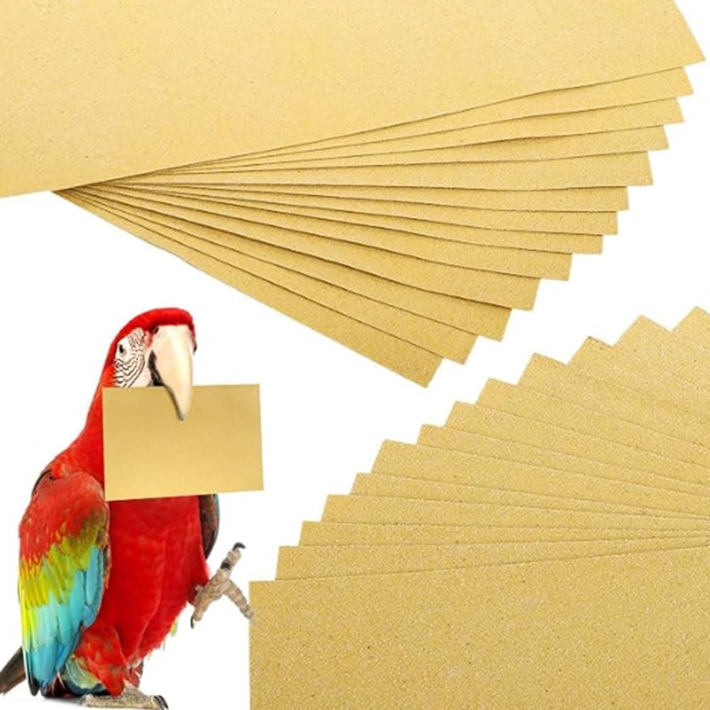 OLurkthu Gravel Liner Paper for Bird Cage 11x17 Inches Cuttable Size