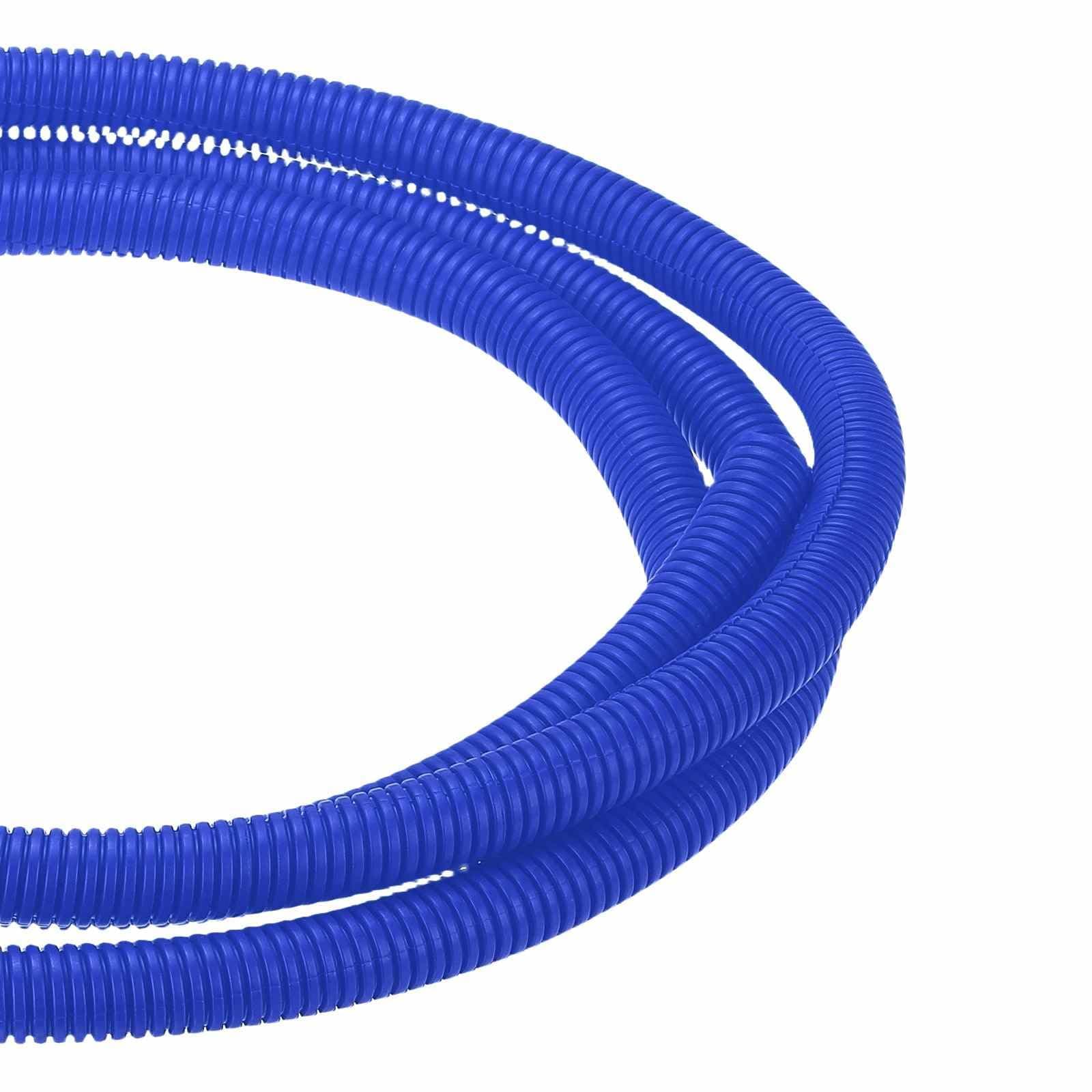 DMiotech 10ft Wire Loom Split Tubing 5/8 Inch(15.9mm) ID Blue
