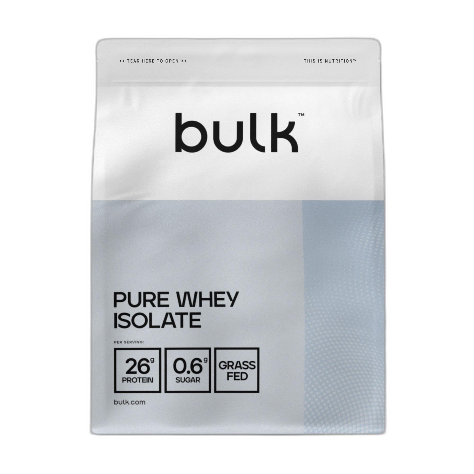 Bulk Pure Whey Isolate 90, Geschmacksneutral, 2.5kg