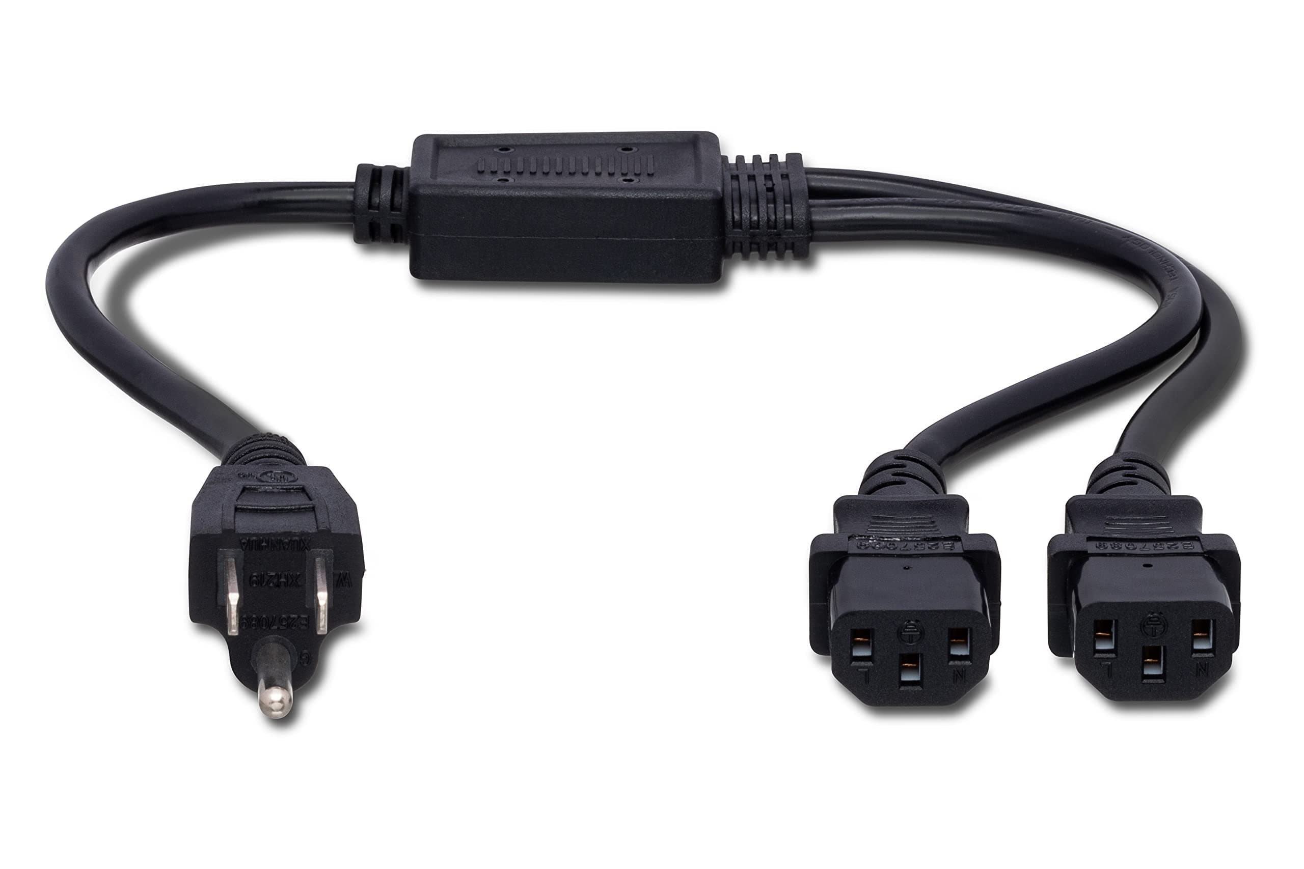 Hosa Dual IEC Power Cable - 1.5 Foot