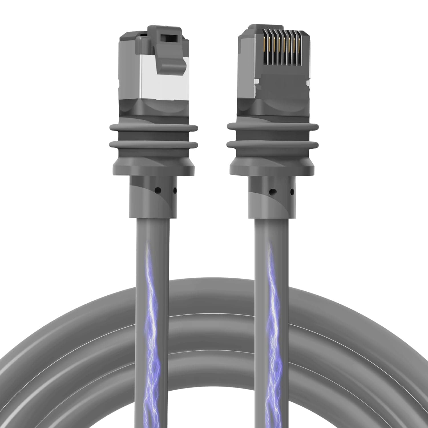 SEIKETSU Starlink Gen 3 Cable Outdoor, Star Link Ethernet V3 Cord Waterproof 50FT, Gray