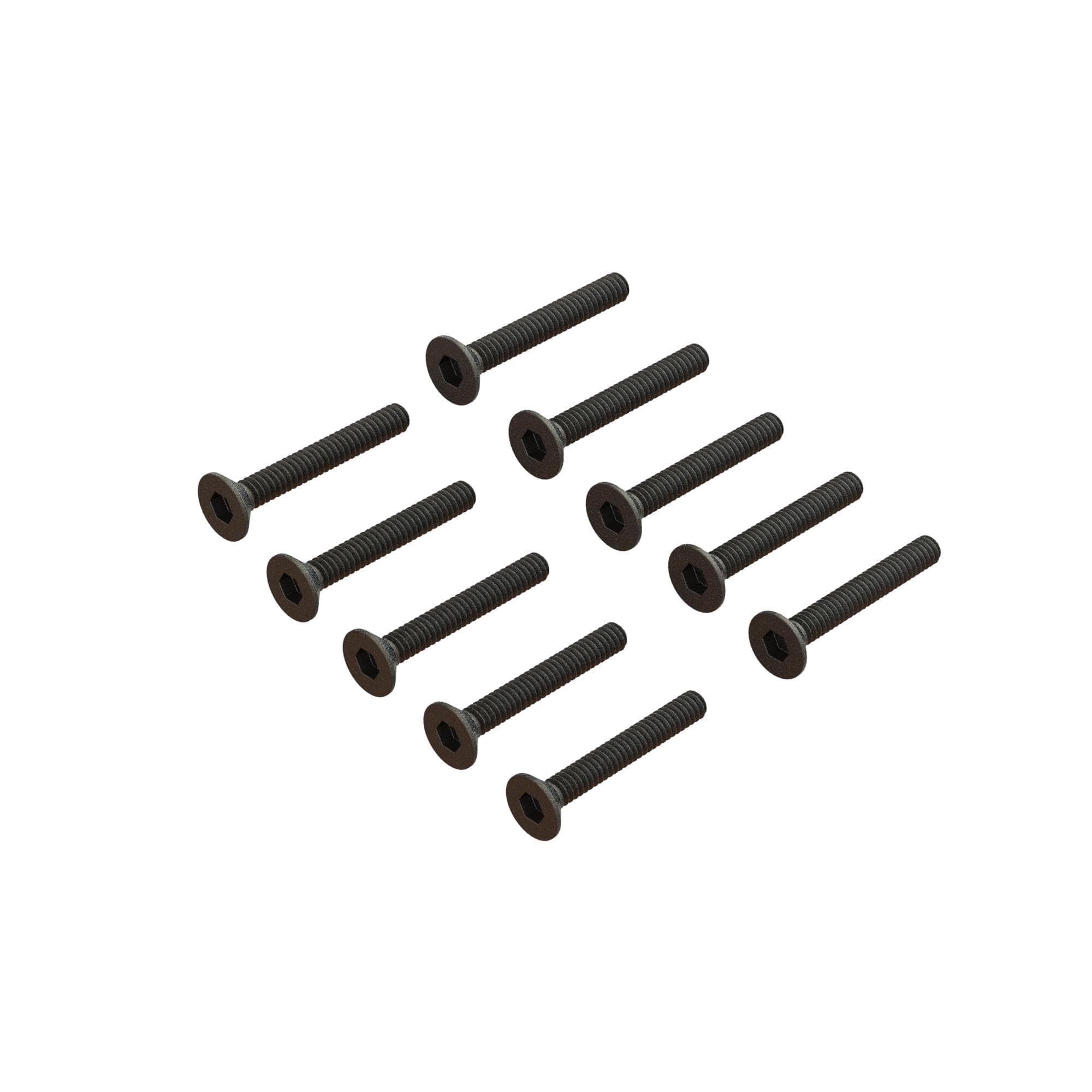 ARRMA Flat Head Screw M1.6x12mm (10pcs), ARA702018