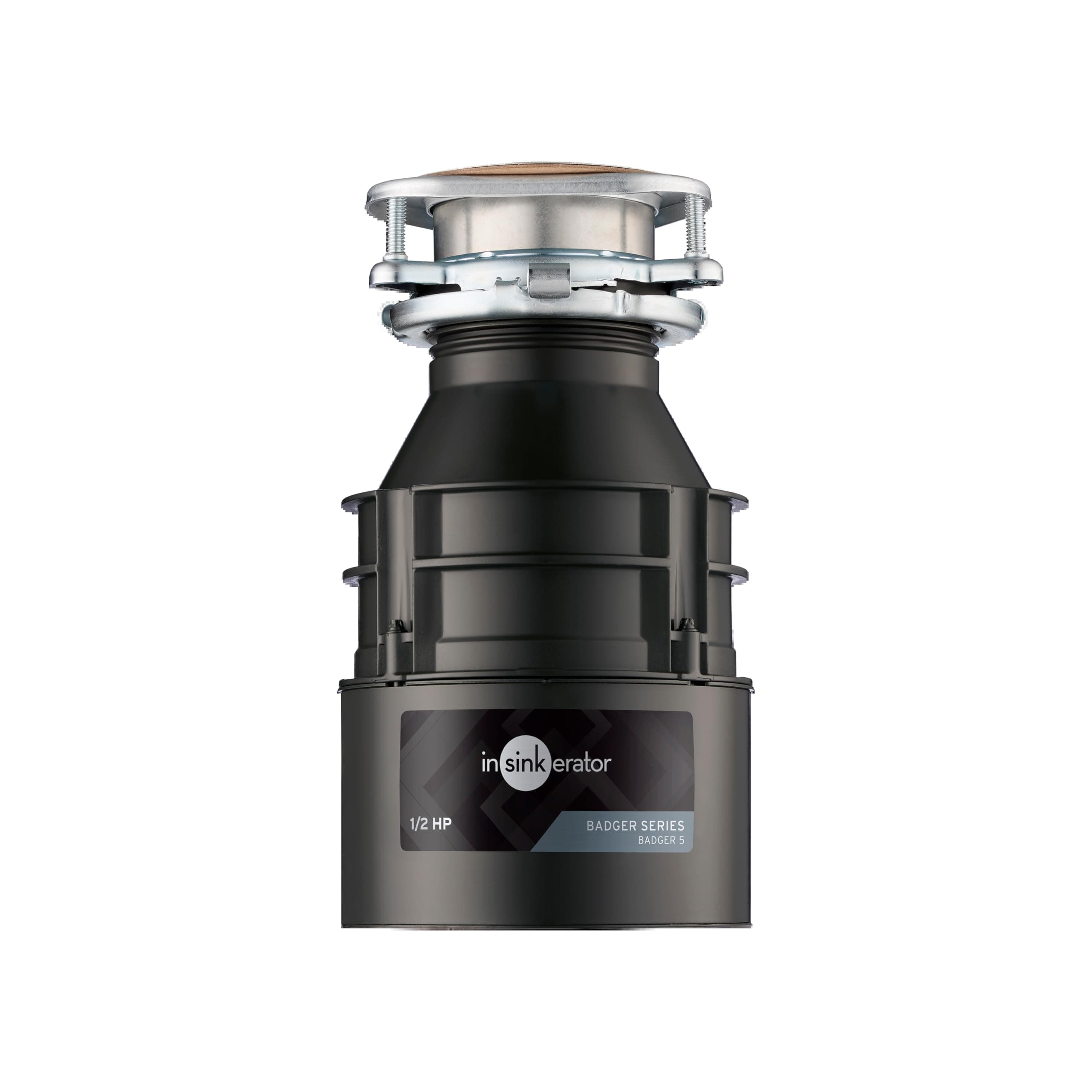 InSinkErator Badger 5 Garbage Disposal, Badger Series 1/2 HP Continuous Feed Food Waste Disposer