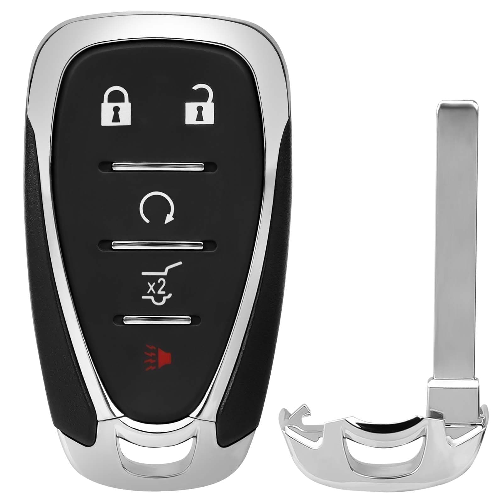 Key Fob Replacement Fits for Chevrolet Equinox 2018 2019 2010 2021, Chevy Equinox Keyless Entry Remote Control HYQ4AA, 13584498, 13529650 (315MHz) 5-Button