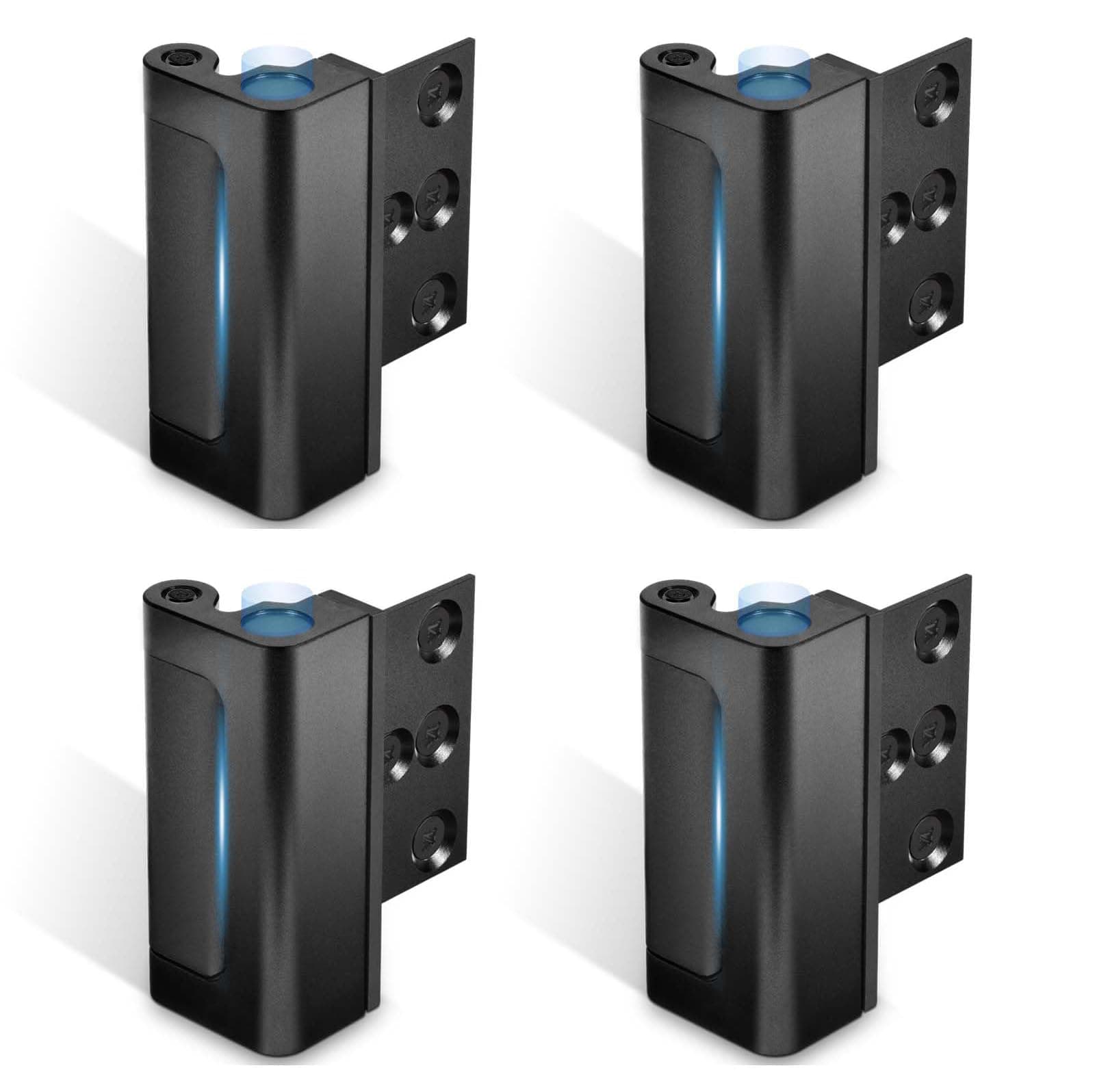 Steinwhale 4Pack Door Reinforcement Lock Home Security, Childproof Safety