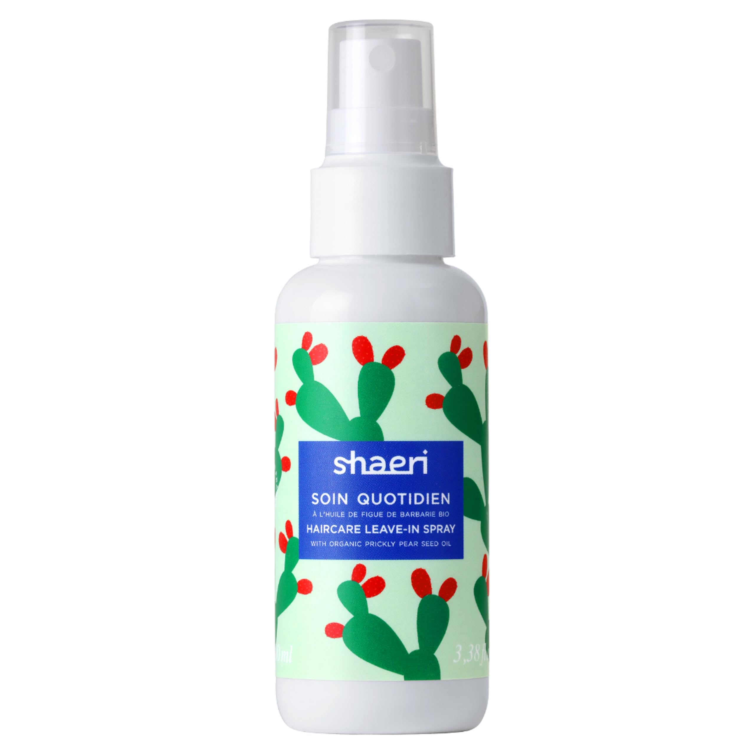 Shaeri Hair Spray - Natural Detangling and Heat Protection Spray - Volumizing Hair Products - Nourishes with Jojoba and Almond Oil - 100 ml